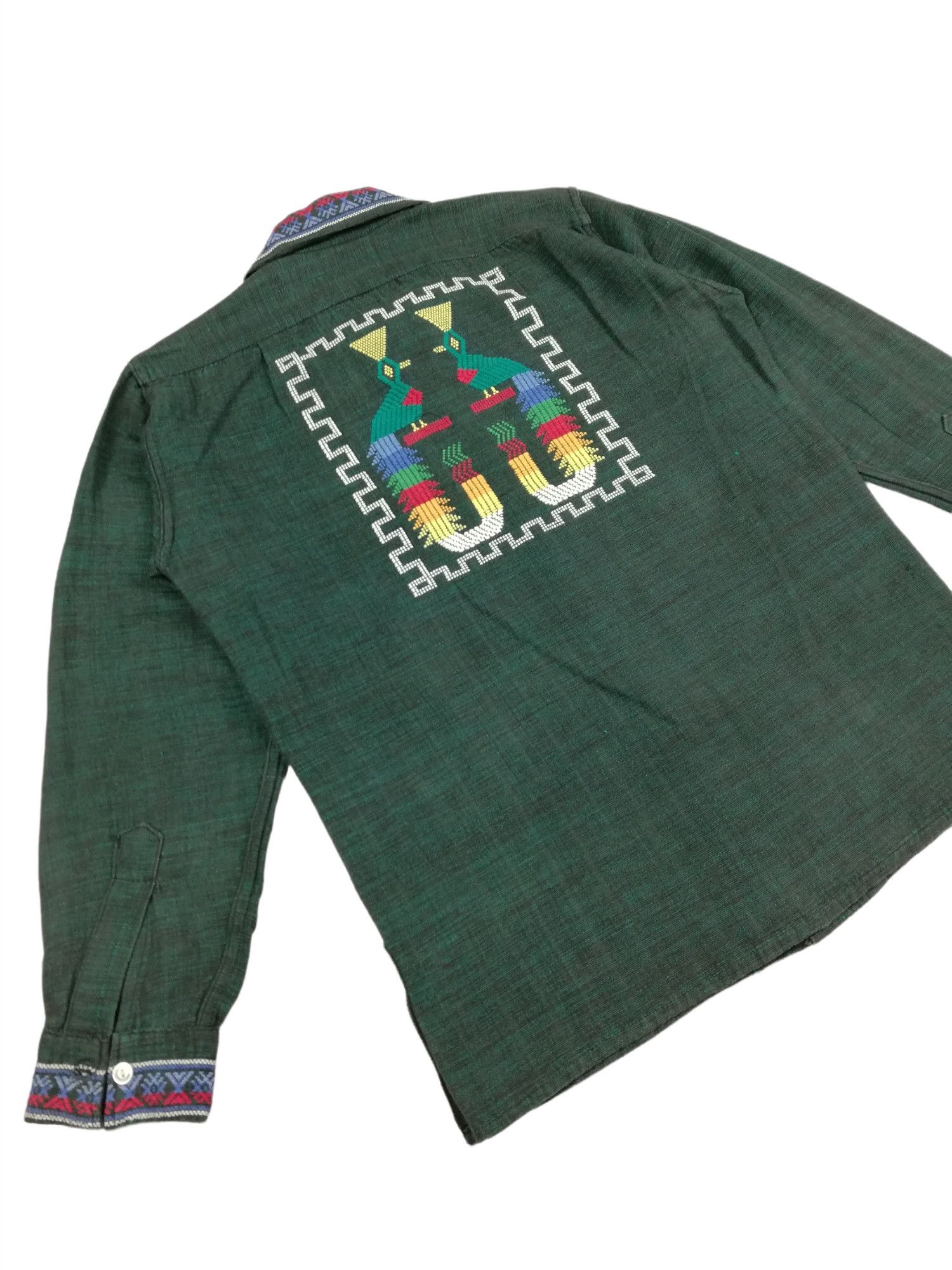 Art Comes First × Native 🔥1960's Guatemalan Aztec Embroidered Handwoven Hemp Jacket Size US M / EU 48-50 / 2 - 13 Thumbnail