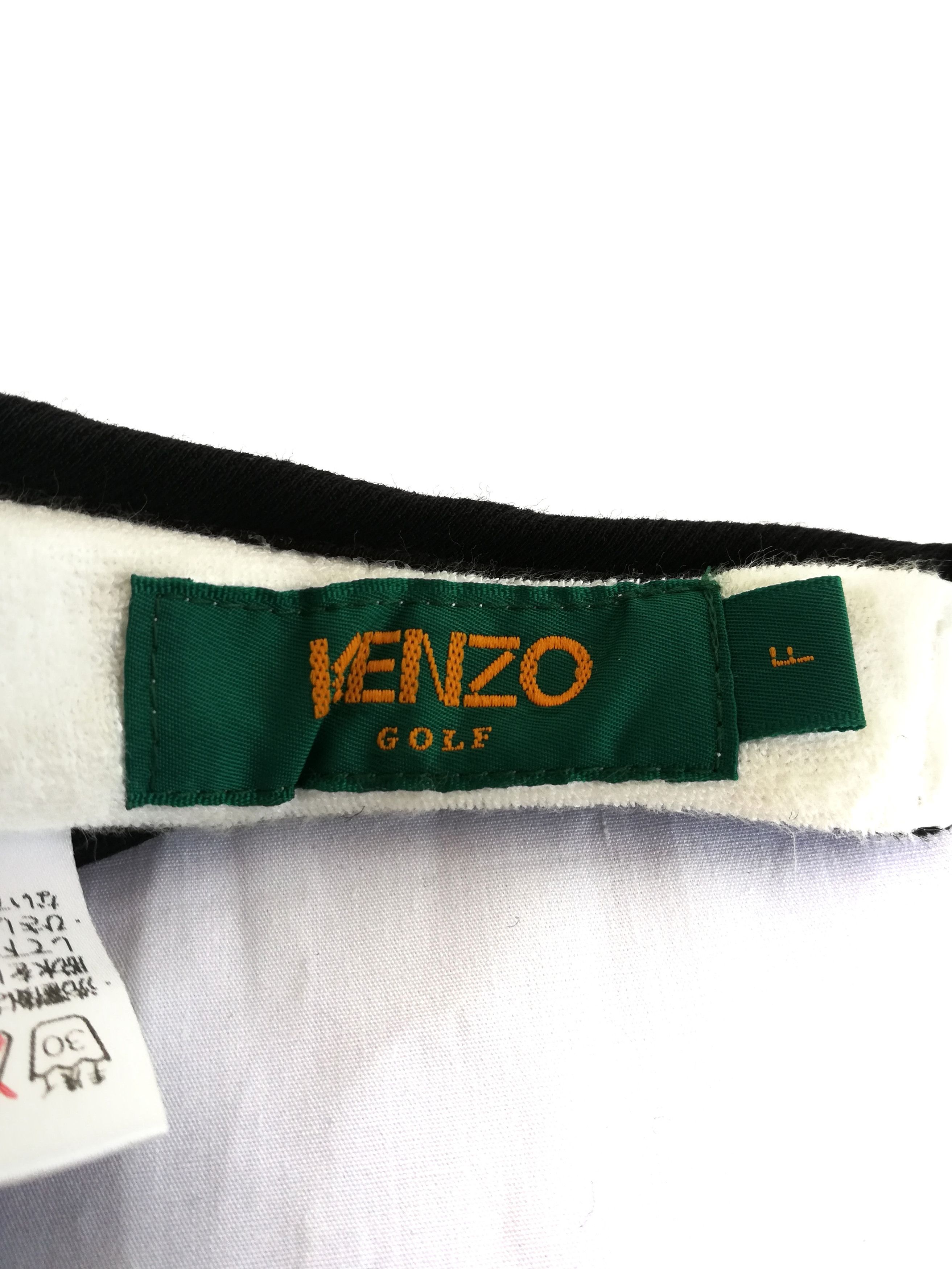 Kenzo 🔥Kenzo Golf Big Logo Black Visor Cap 100% Ester🔥 Size ONE SIZE - 13 Thumbnail