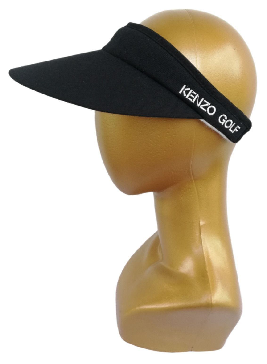 Kenzo 🔥Kenzo Golf Big Logo Black Visor Cap 100% Ester🔥 Size ONE SIZE - 2 Thumbnail