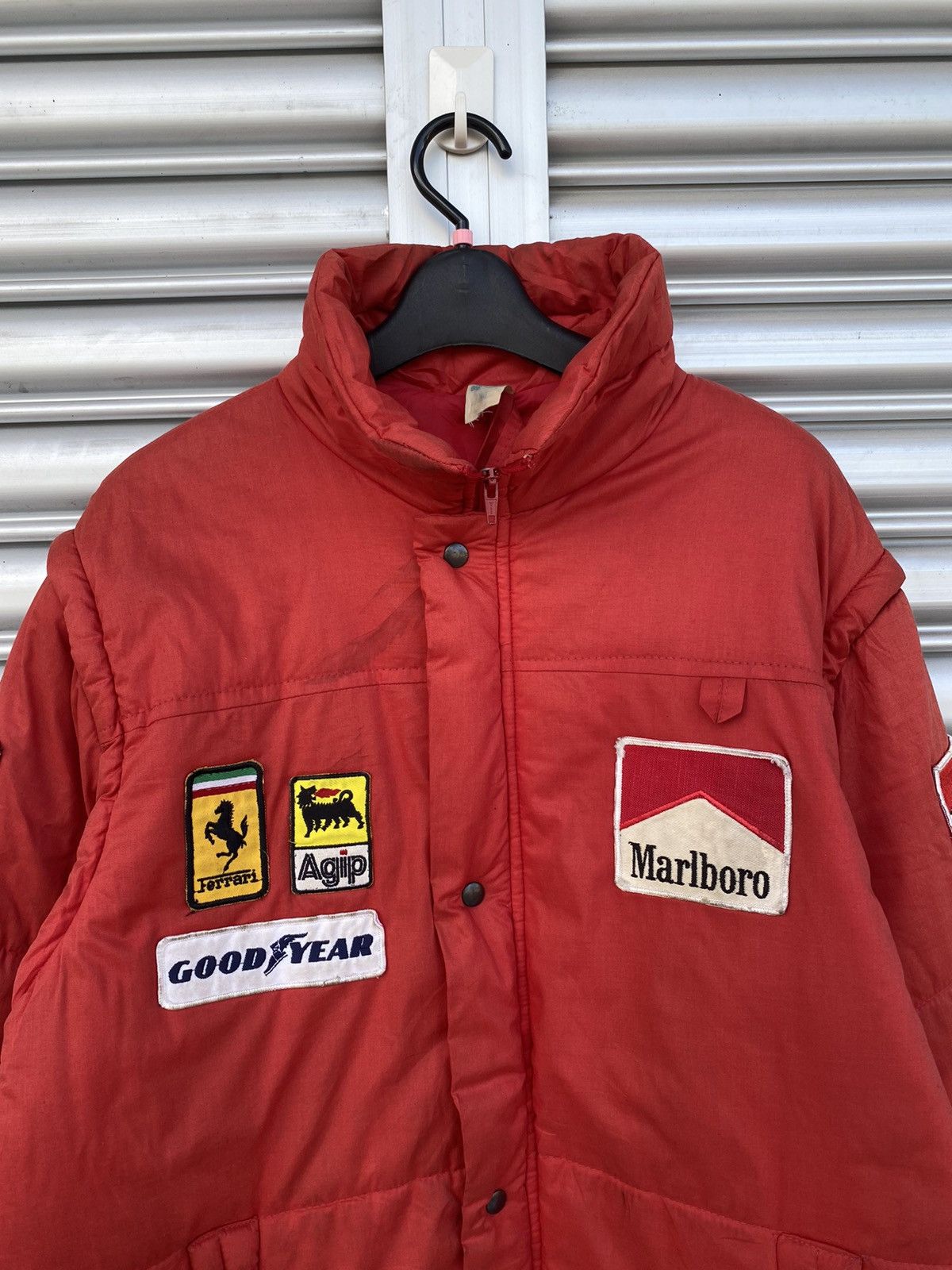Ferrari × Marlboro × Vintage VINTAGE FERRARI PUFFER JACKET Size US XL / EU 56 / 4 - 2 Thumbnail