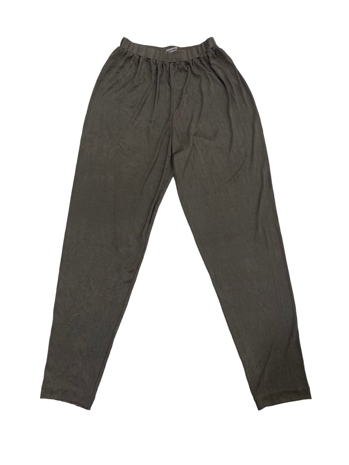 image of VTG 90's Issey Miyake Casual Pant Stretchable Medium Size in Grey, Women's
