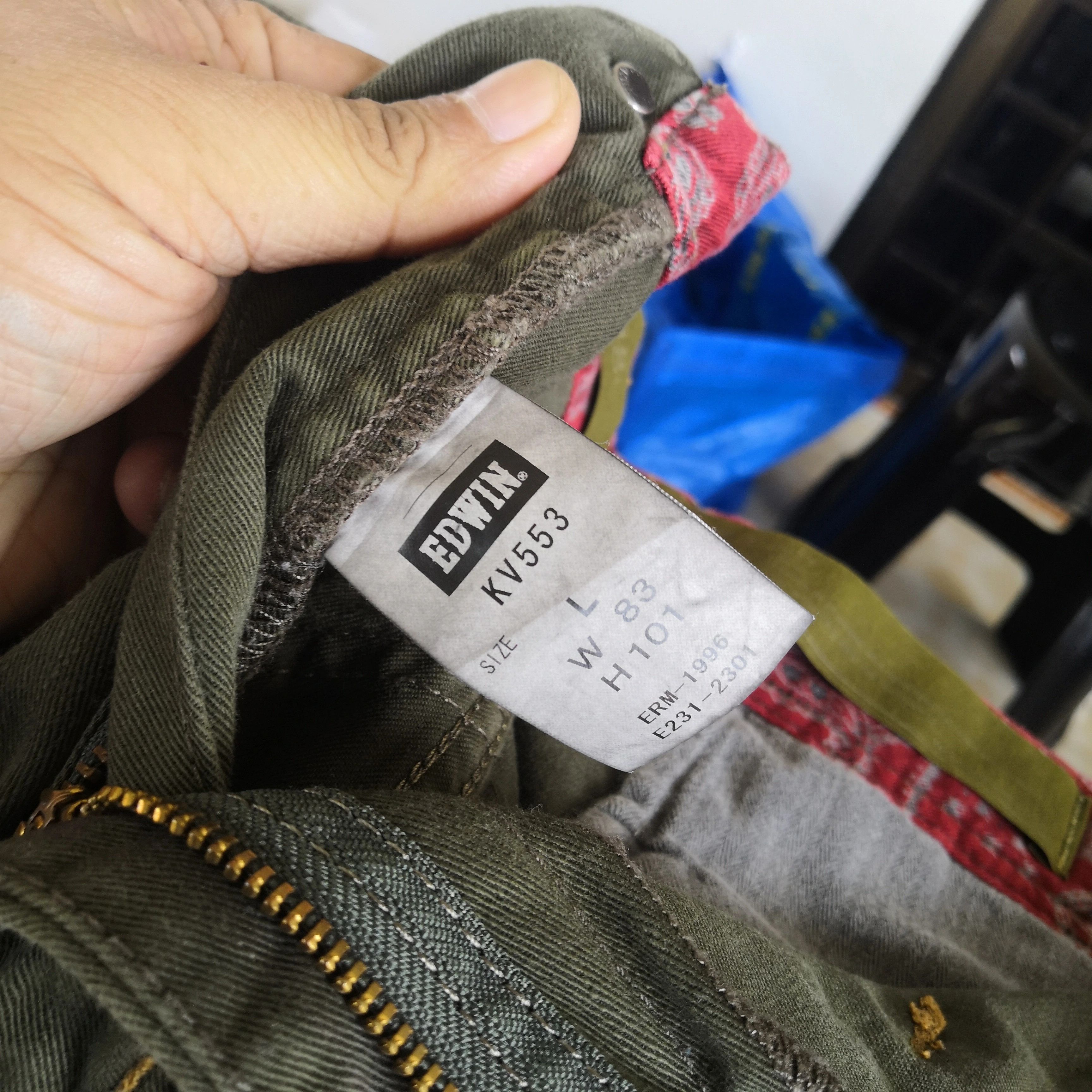 Japanese Brand Japanese Cargo Pants Fatigue Tactical Streetwear Trousers Size US 34 / EU 50 - 8 Thumbnail