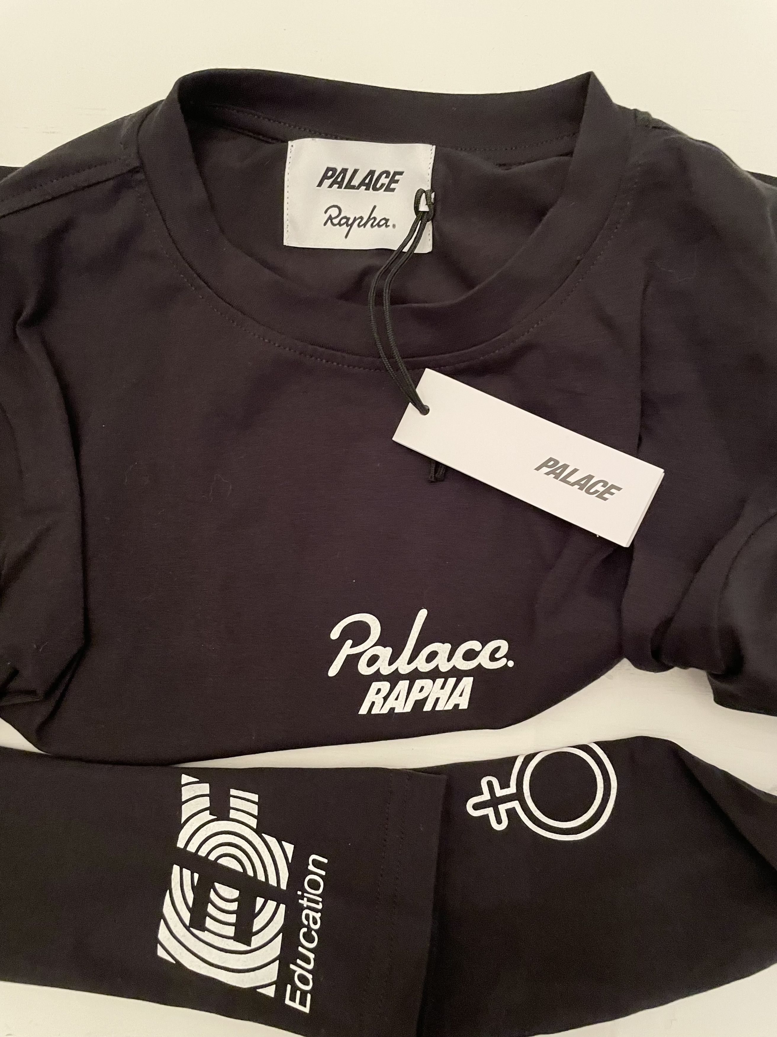 Palace × Rapha EF Education First Cropped T-Shirt Size US XL / EU 56 / 4 - 2 Thumbnail