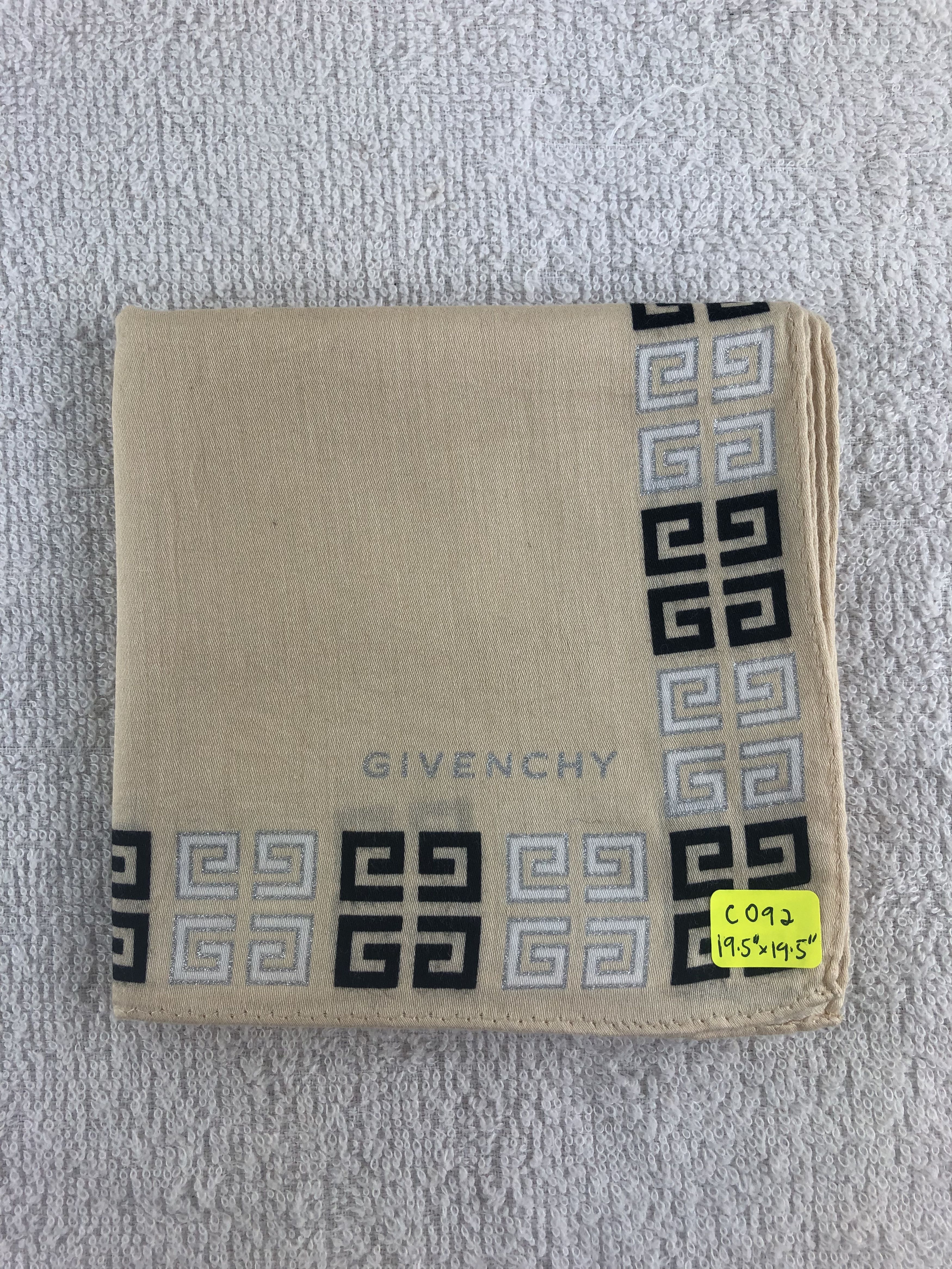 Vintage Givenchy Handkerchief / Bandana / Neckerchief C092 Size ONE SIZE - 6 Thumbnail