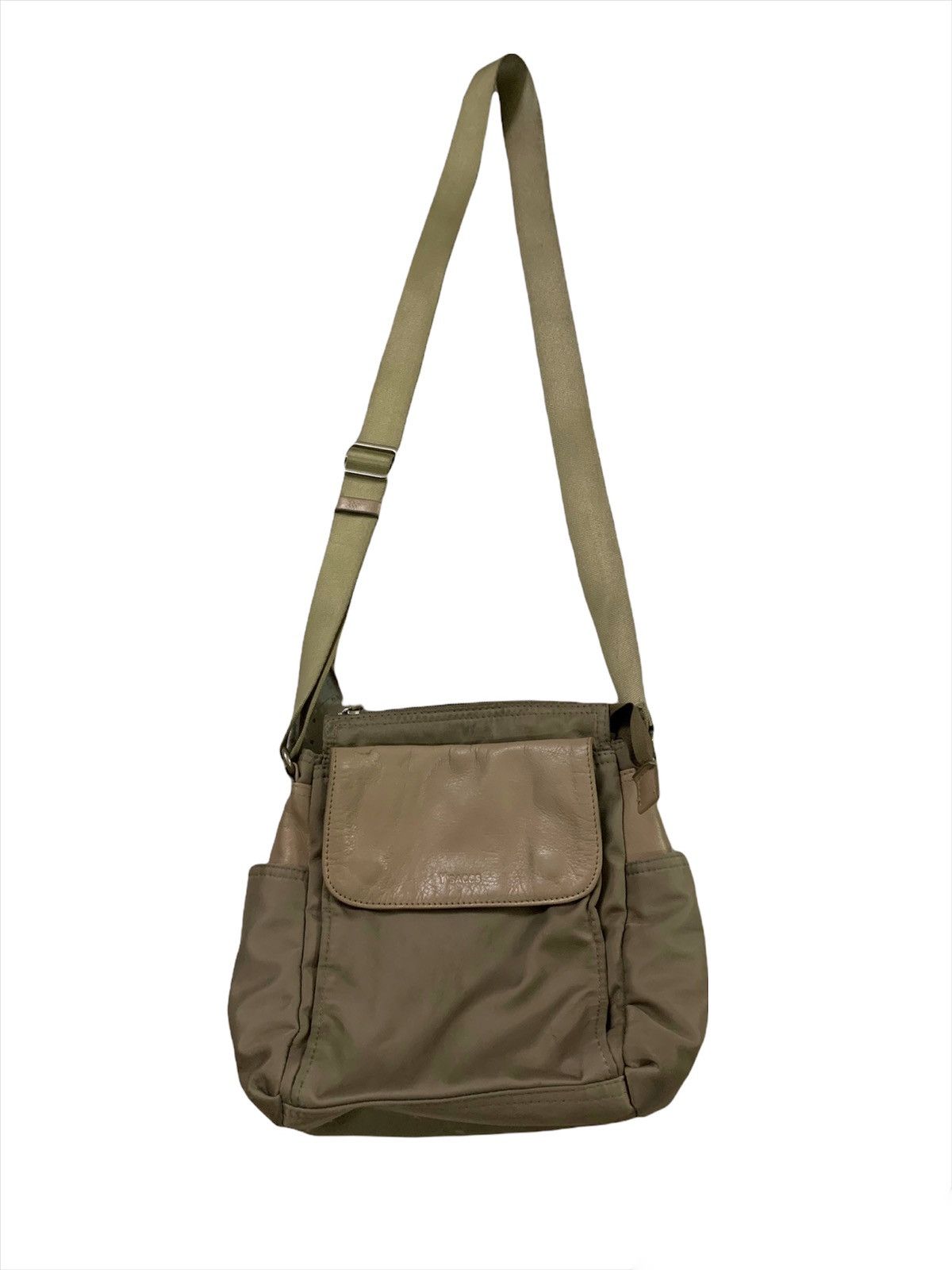 Yohji Yamamoto x YS Vintage YSaccs Messenger / Sling Bag in Brown, Men's