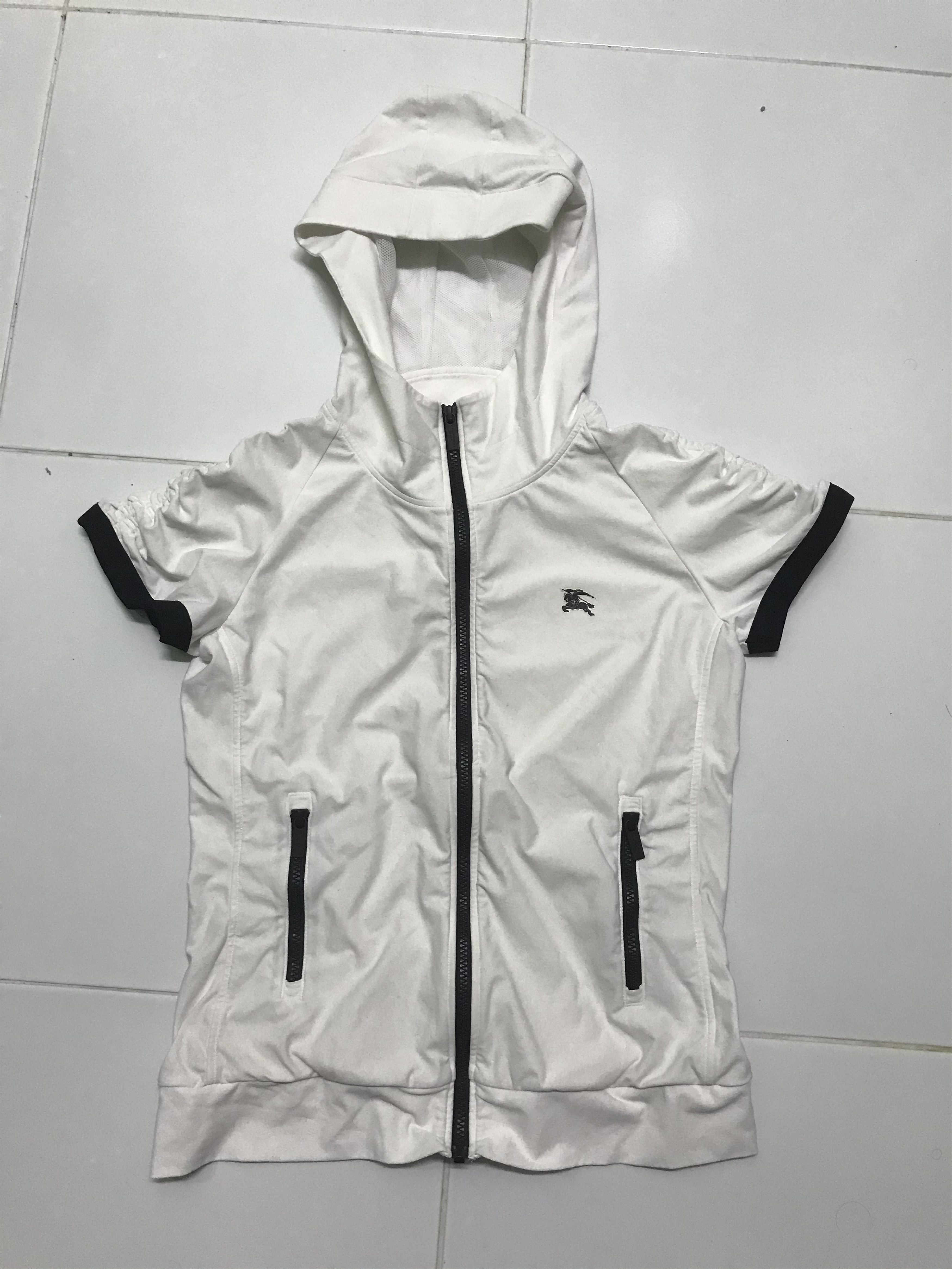 Burberry zipper hoodie