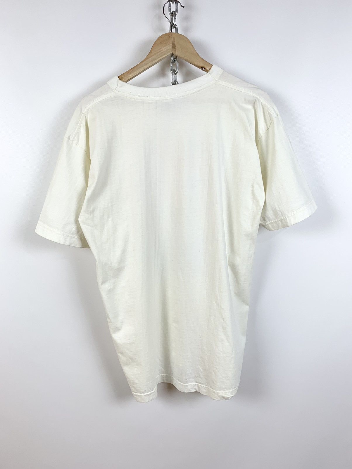 Vintage 90s Vintage Windel Winni Immer Schön Locker Bleiben T-Shirt Size US L / EU 52-54 / 3 - 7 Thumbnail