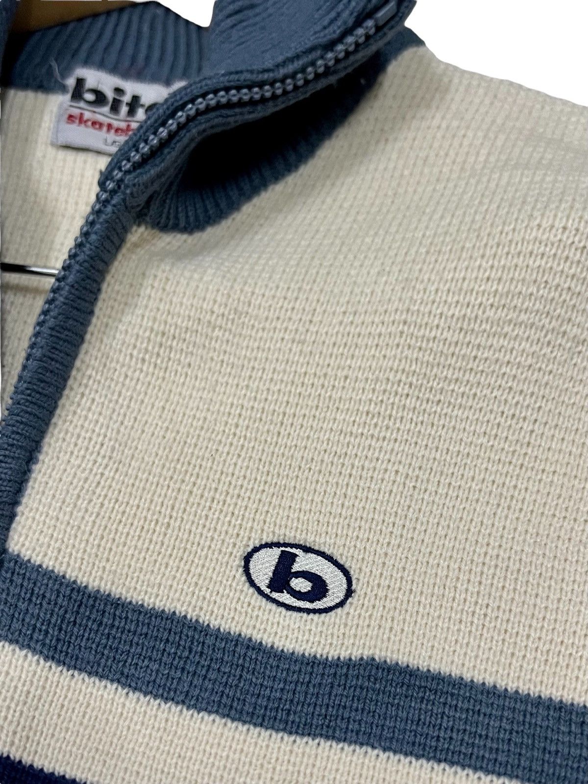 Vintage 🔥NEED GONE 🔥VINTAGE 90s BITCH SKATEBOARDS KNIT SWEATER Size US M / EU 48-50 / 2 - 5 Thumbnail