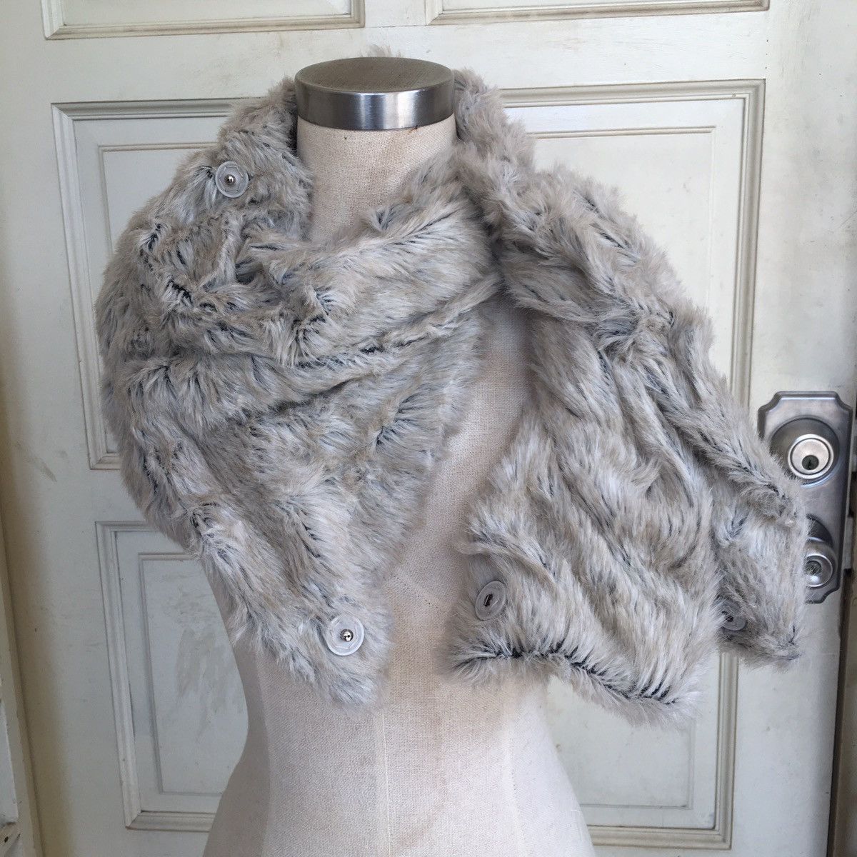 CABANE de ZUCCa furr scarf Size ONE SIZE - 3 Thumbnail