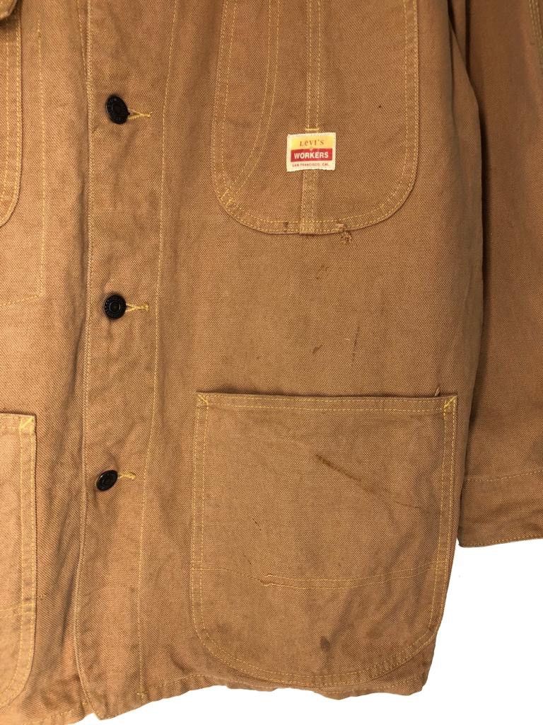 Levi's Made & Crafted × Levi's Vintage Clothing × Vintage Vintage 80s Levi’s Workers Chore Jacket Size US L / EU 52-54 / 3 - 3 Thumbnail