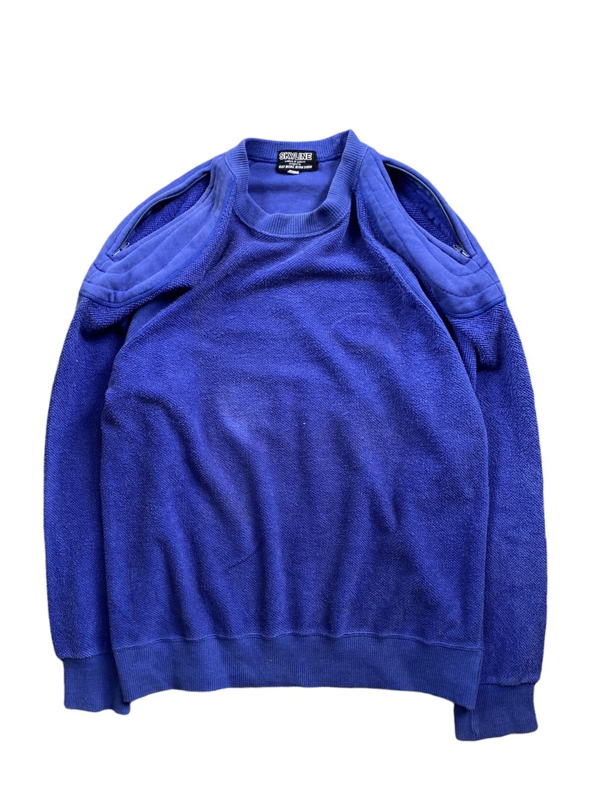 Issey Miyake 1982 ISSEY MIYAKE Issey Skyline Shoulder zipper padded Size US M / EU 48-50 / 2 - 2 Thumbnail
