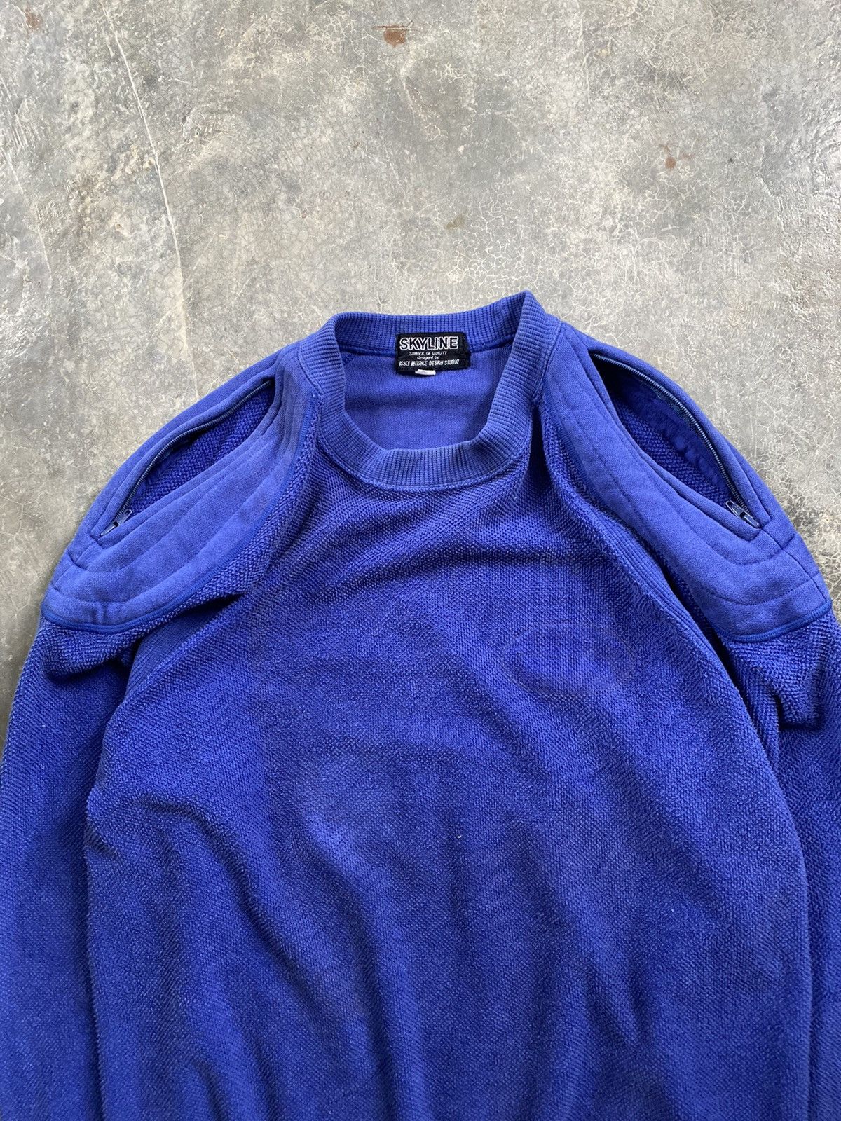 Issey Miyake 1982 ISSEY MIYAKE Issey Skyline Shoulder zipper padded Size US M / EU 48-50 / 2 - 4 Thumbnail