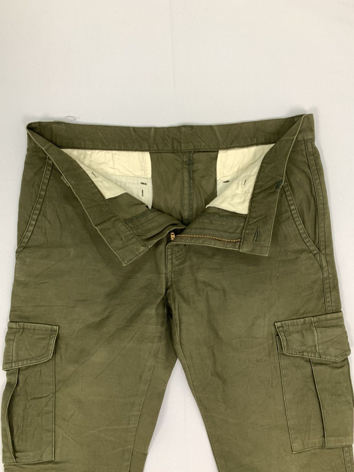 Edifice Japan × Japanese Brand EDIFICE JAPAN Parachute Military 6Pocket Tactical CargoPant Size US 33 - 13 Thumbnail