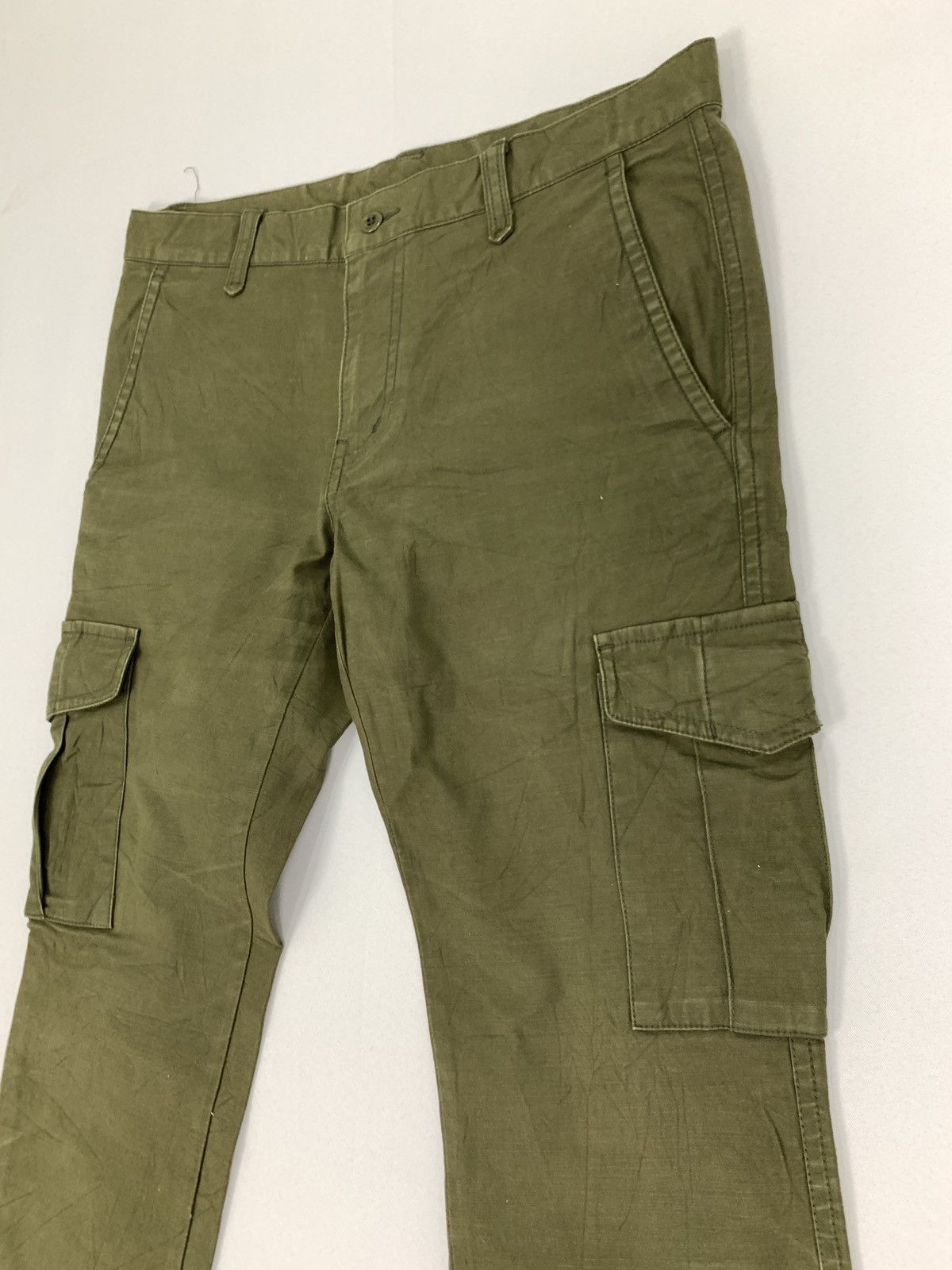 Edifice Japan × Japanese Brand EDIFICE JAPAN Parachute Military 6Pocket Tactical CargoPant Size US 33 - 7 Thumbnail