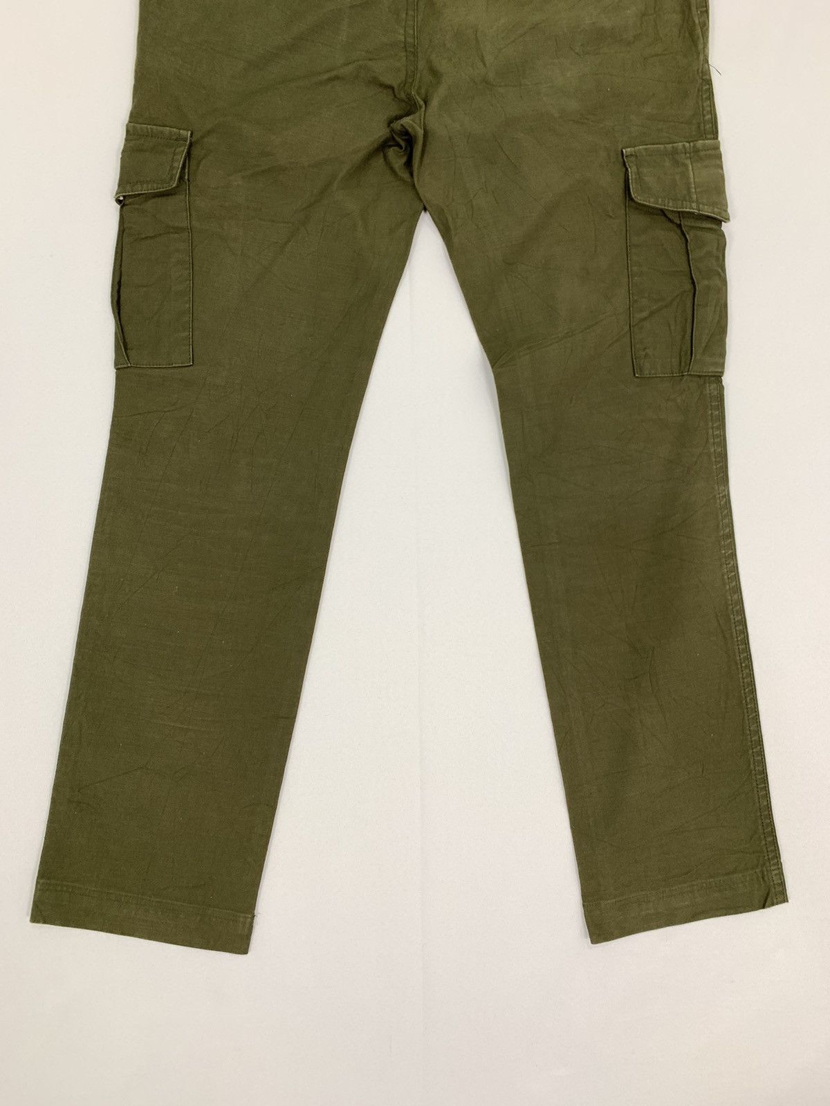 Edifice Japan × Japanese Brand EDIFICE JAPAN Parachute Military 6Pocket Tactical CargoPant Size US 33 - 10 Thumbnail