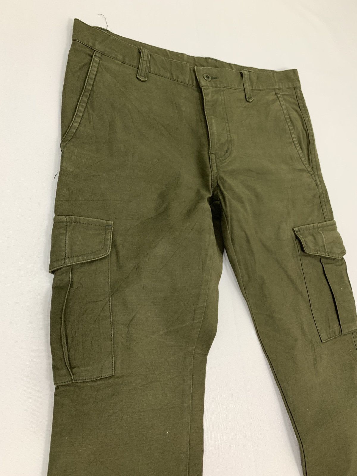 Edifice Japan × Japanese Brand EDIFICE JAPAN Parachute Military 6Pocket Tactical CargoPant Size US 33 - 6 Thumbnail