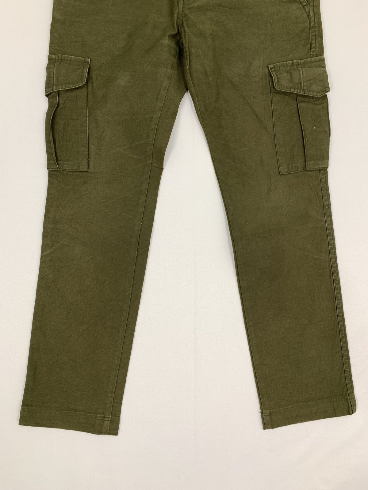 Edifice Japan × Japanese Brand EDIFICE JAPAN Parachute Military 6Pocket Tactical CargoPant Size US 33 - 5 Thumbnail