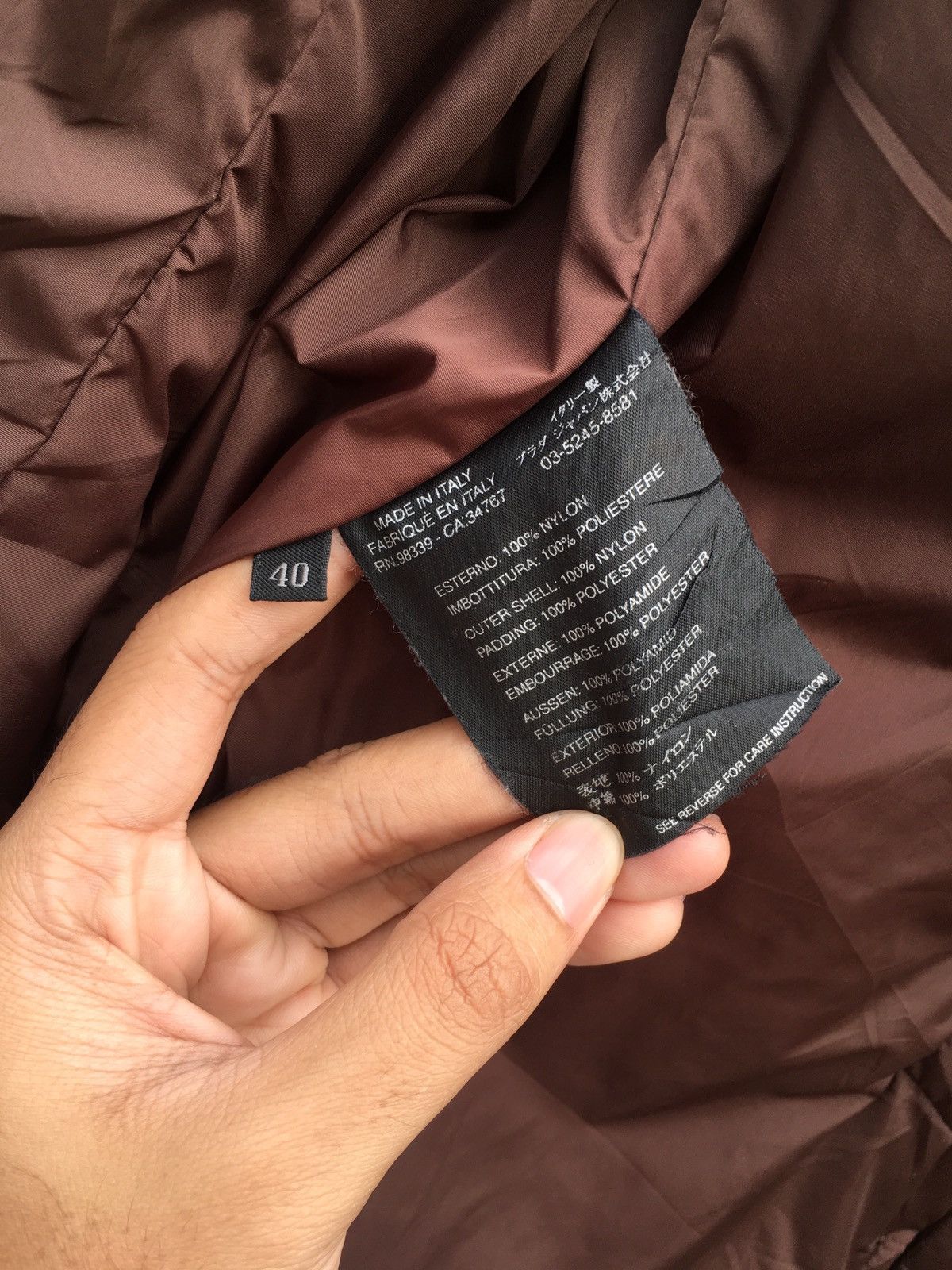 Designer × Prada Prada Nylon Jacket Size US S / EU 44-46 / 1 - 16 Thumbnail