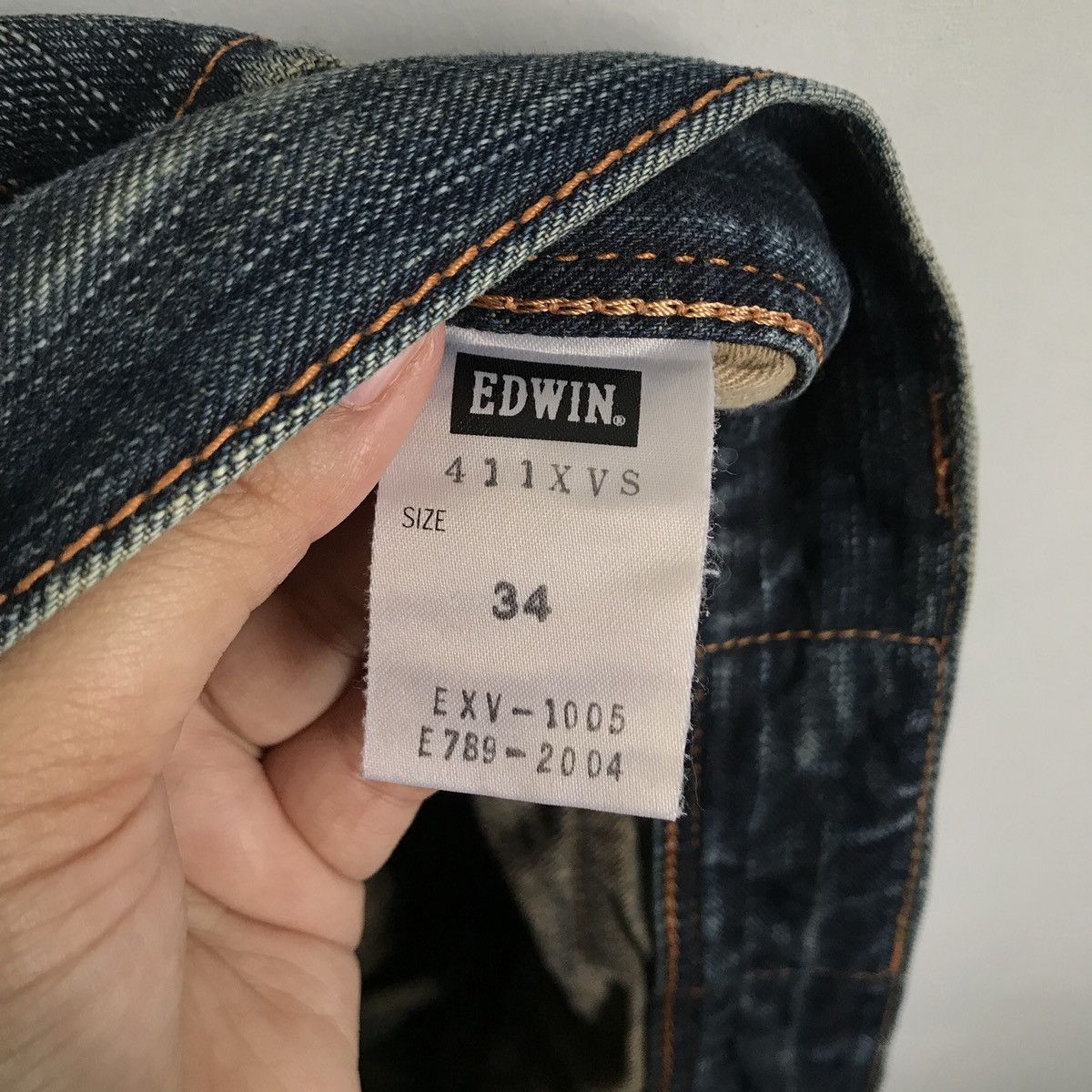 Edwin Edwin XV Japanese Brand Denim Jeans Size US 36 / EU 52 - 9 Thumbnail