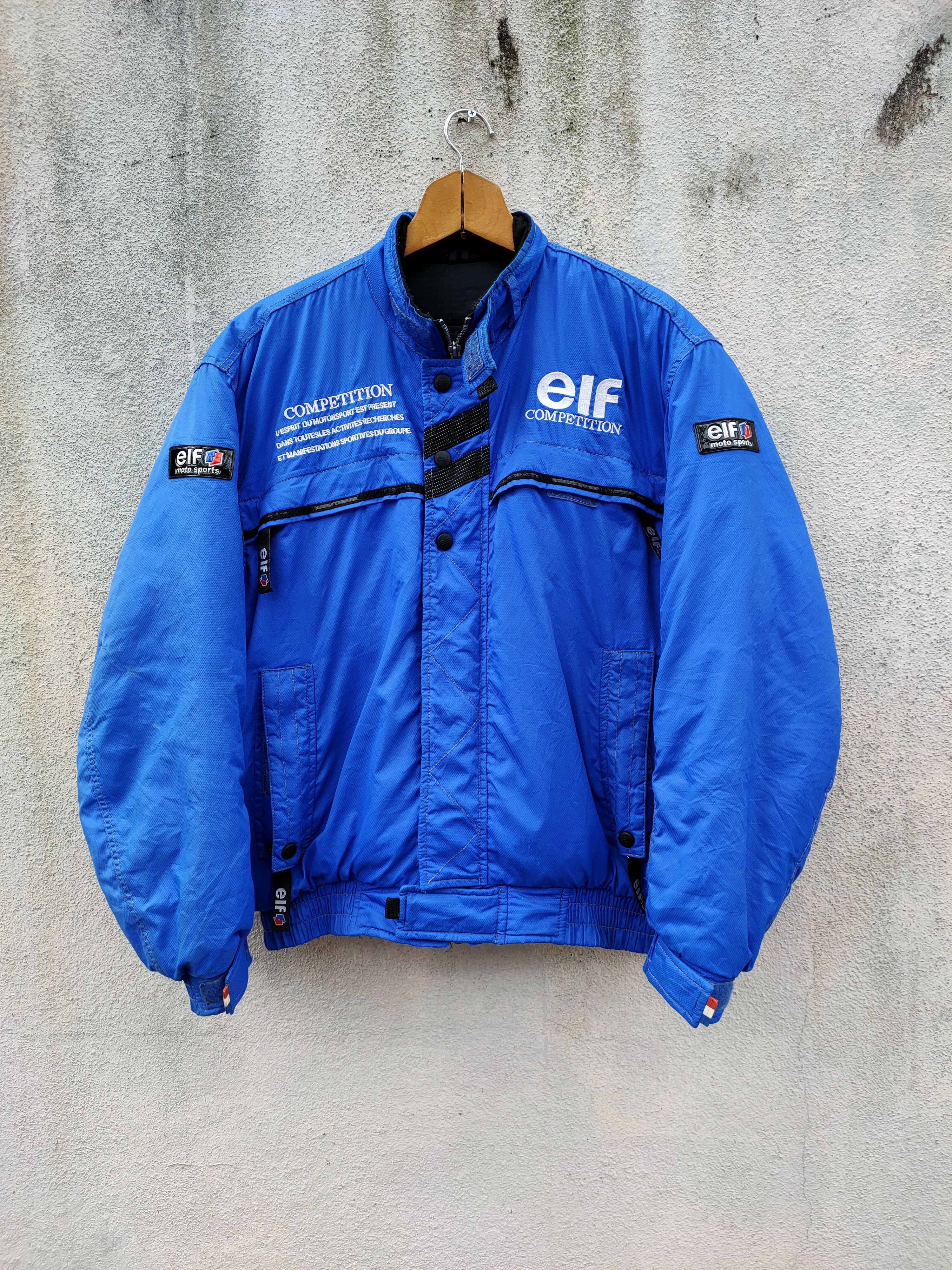 Sports Specialties × Vintage Rare elf Motor Sports Original Collection Riders Jacket Size US M / EU 48-50 / 2 - 1 Thumbnail