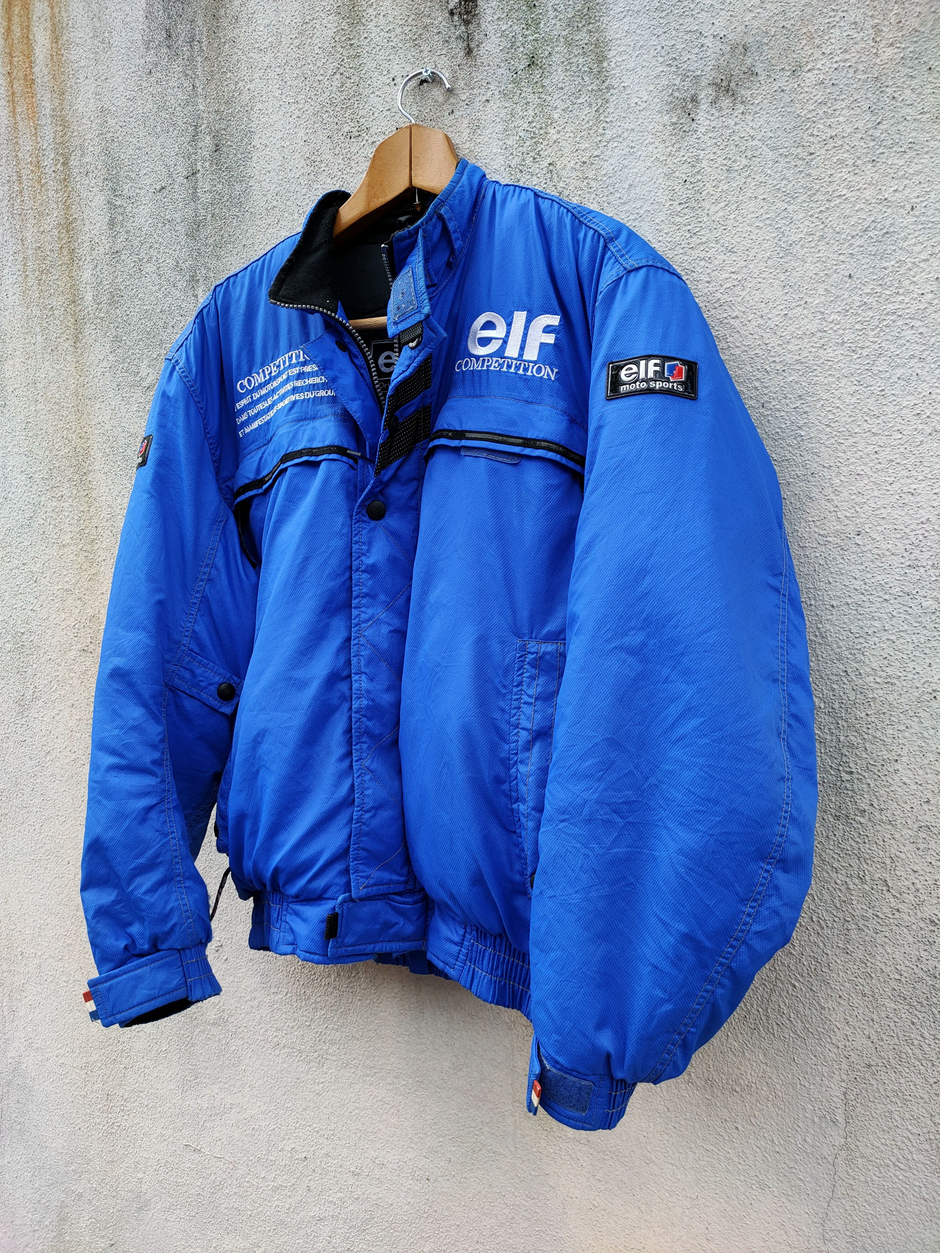 Sports Specialties × Vintage Rare elf Motor Sports Original Collection Riders Jacket Size US M / EU 48-50 / 2 - 5 Thumbnail
