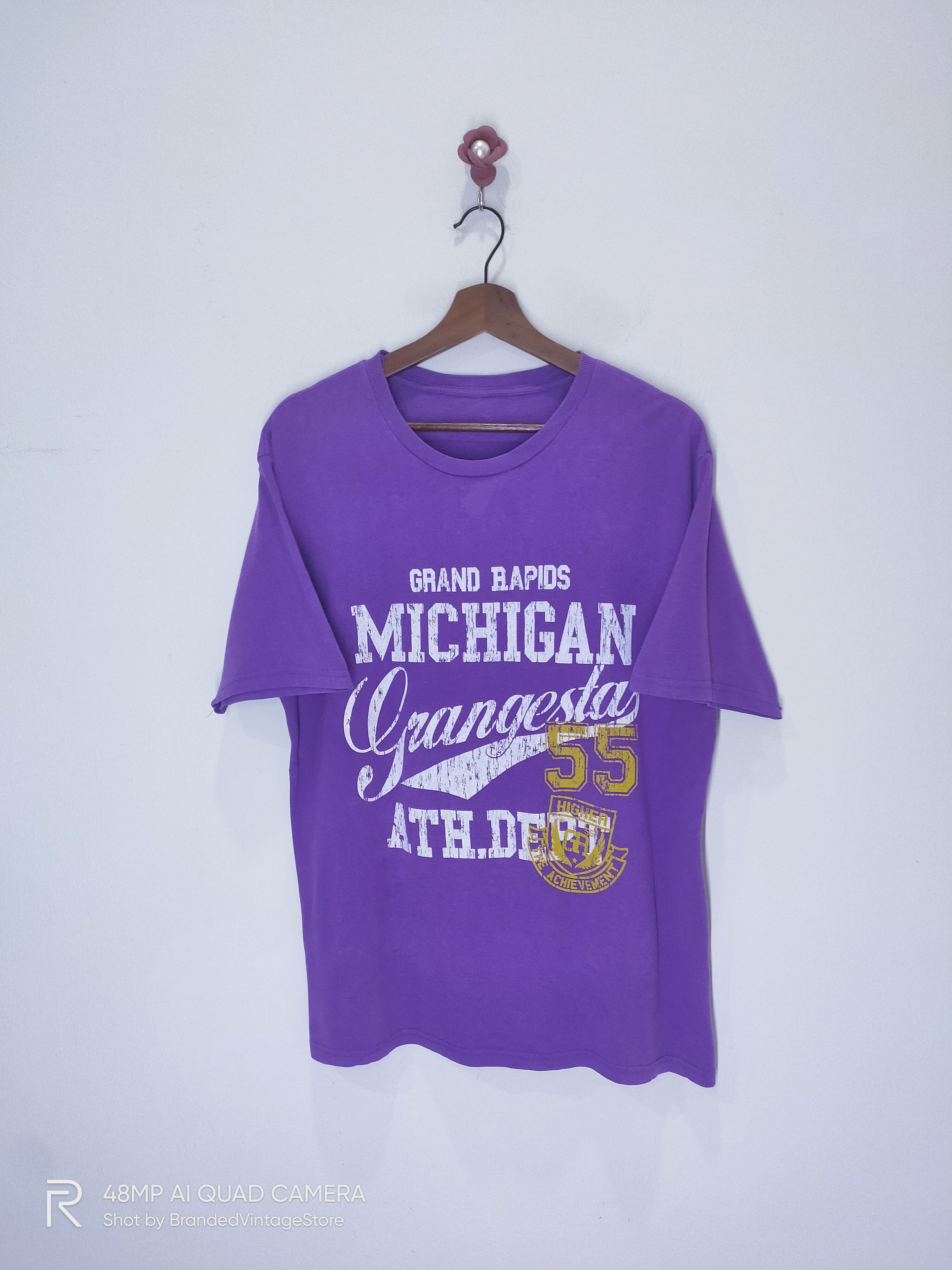 Other Vintage GRANGESTA MICHIGAN Athletic Varsity Streetwear Tee Size US L / EU 52-54 / 3 - 1 Thumbnail