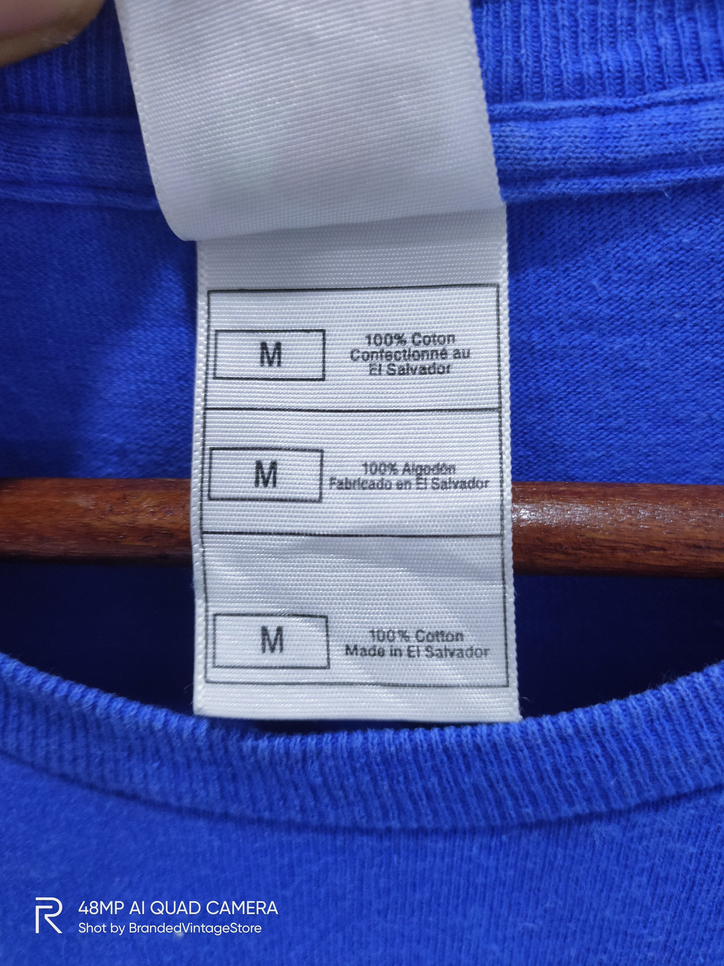 Fruit Of The Loom × Vintage Vintage FOTL I Love ITALIA Basketball Slam Dunk Sport Tee Size US M / EU 48-50 / 2 - 4 Thumbnail