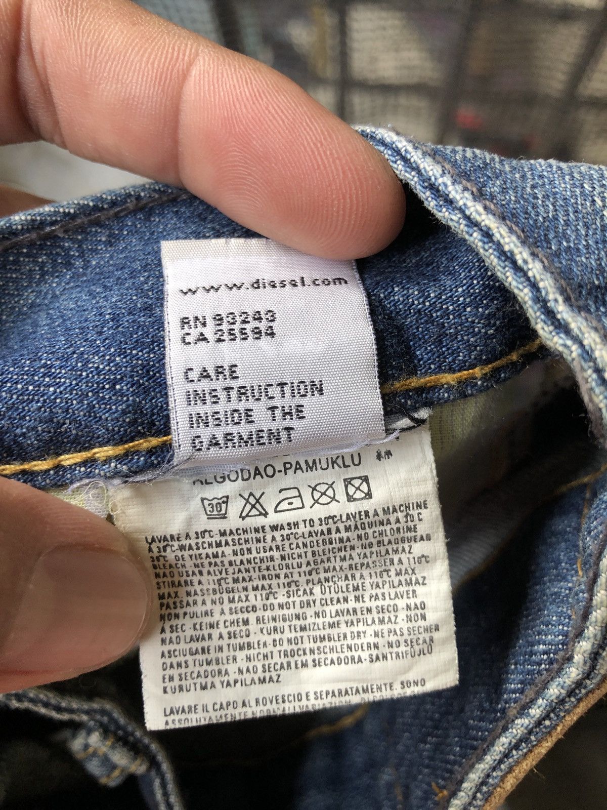 Diesel DIESEL DENIM JEANS Size US 34 / EU 50 - 18 Thumbnail