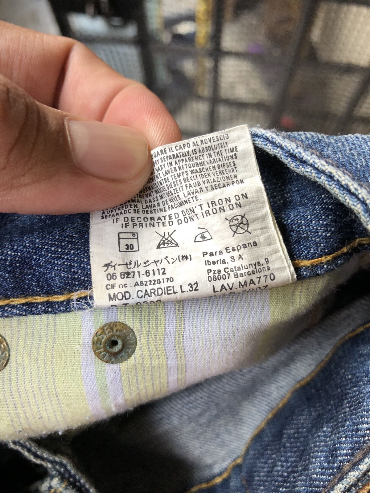 Diesel DIESEL DENIM JEANS Size US 34 / EU 50 - 17 Thumbnail