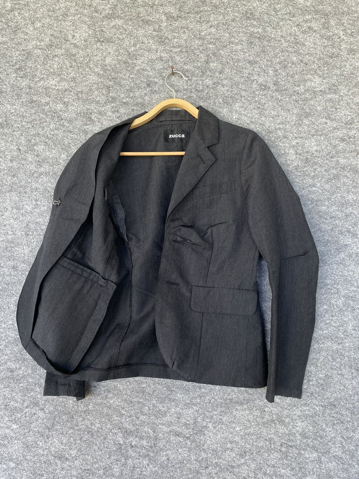 Issey Miyake ZUCCA BLACK BLAZER Size S / US 4 / IT 40 - 5 Thumbnail