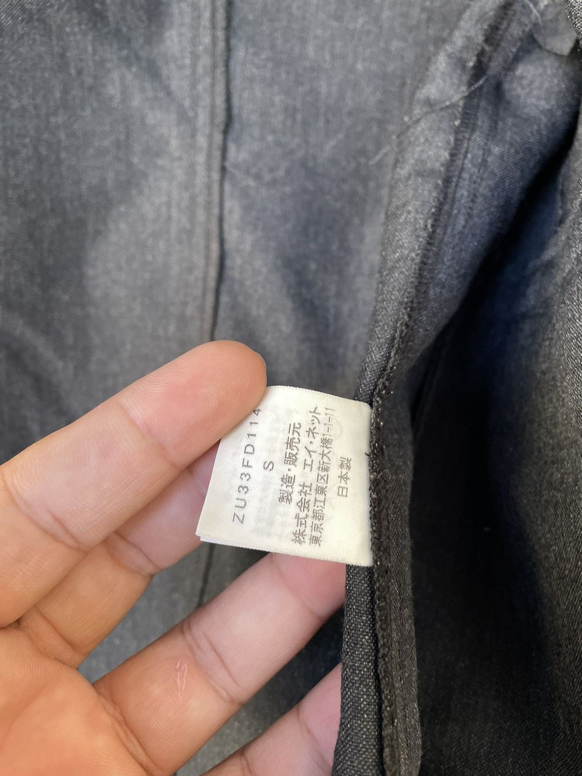 Issey Miyake ZUCCA BLACK BLAZER Size S / US 4 / IT 40 - 8 Thumbnail