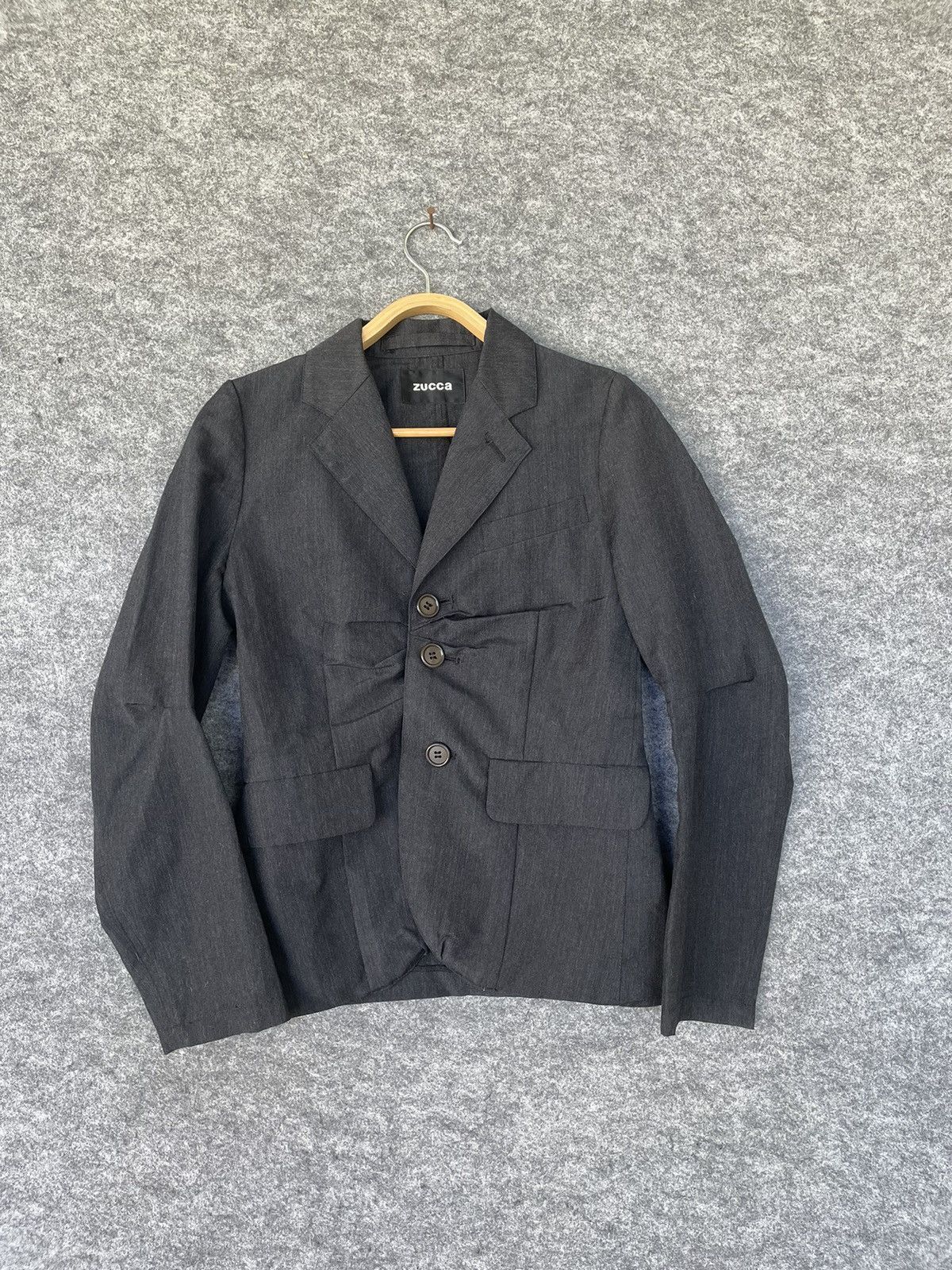 Issey Miyake ZUCCA BLACK BLAZER Size S / US 4 / IT 40 - 1 Thumbnail