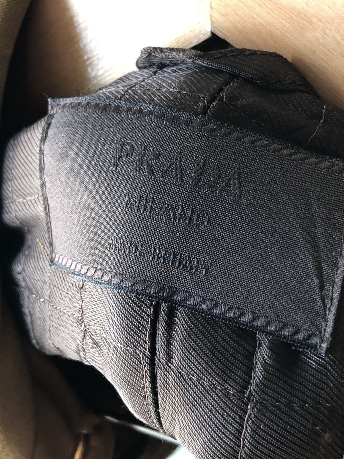 Prada Made In Italy Prada Zipper Riri Nylon Jacket Padded Design Size US S / EU 44-46 / 1 - 14 Thumbnail