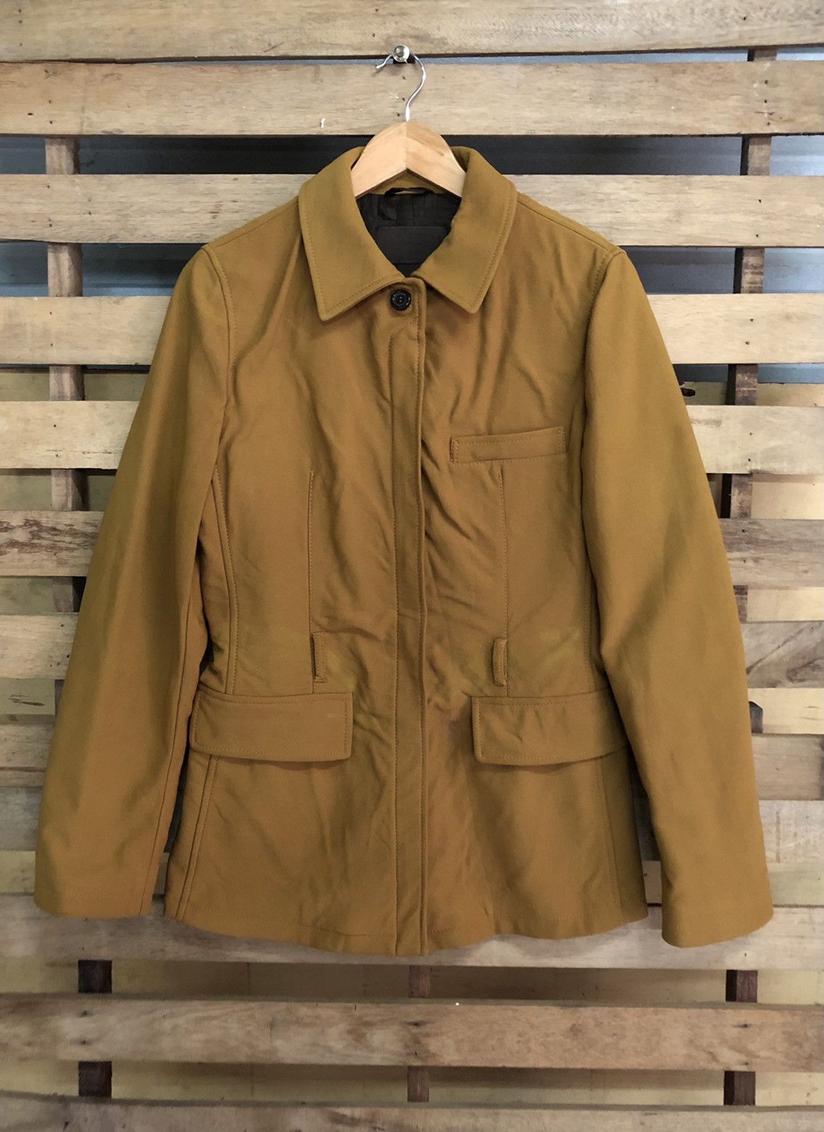 Prada Made In Italy Prada Zipper Riri Nylon Jacket Padded Design Size US S / EU 44-46 / 1 - 1 Thumbnail