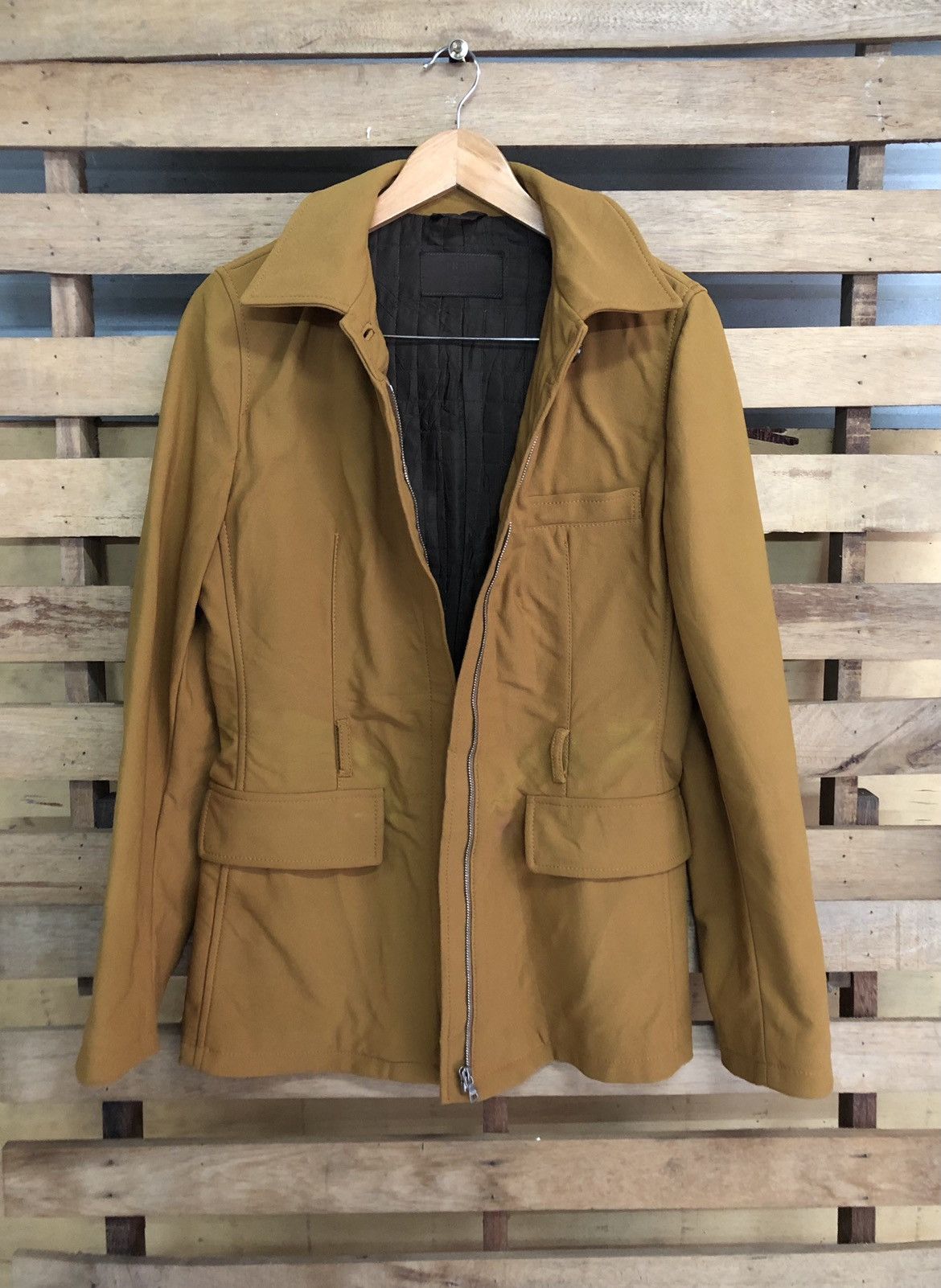 Prada Made In Italy Prada Zipper Riri Nylon Jacket Padded Design Size US S / EU 44-46 / 1 - 3 Thumbnail