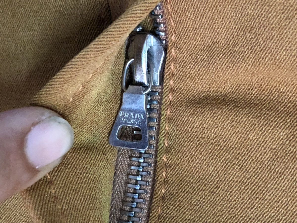 Prada Made In Italy Prada Zipper Riri Nylon Jacket Padded Design Size US S / EU 44-46 / 1 - 10 Thumbnail