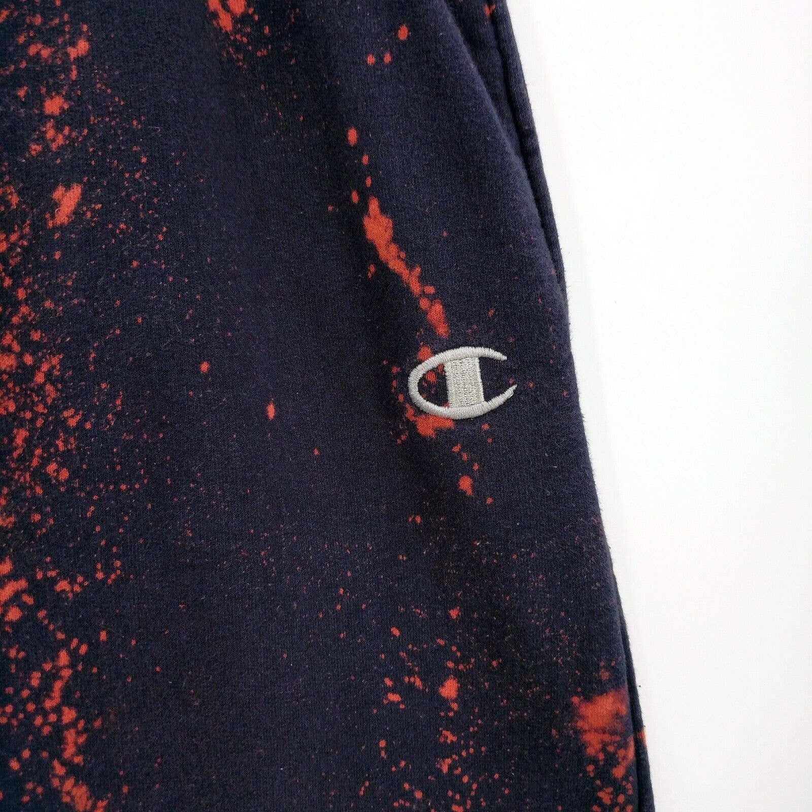 Champion Champion Custom Fleece Jogger Sweatpants Small Logo Navy XL Size US 32 / EU 48 - 4 Thumbnail