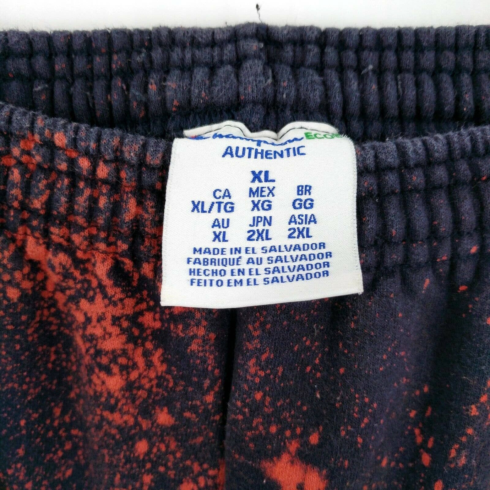 Champion Champion Custom Fleece Jogger Sweatpants Small Logo Navy XL Size US 32 / EU 48 - 9 Thumbnail