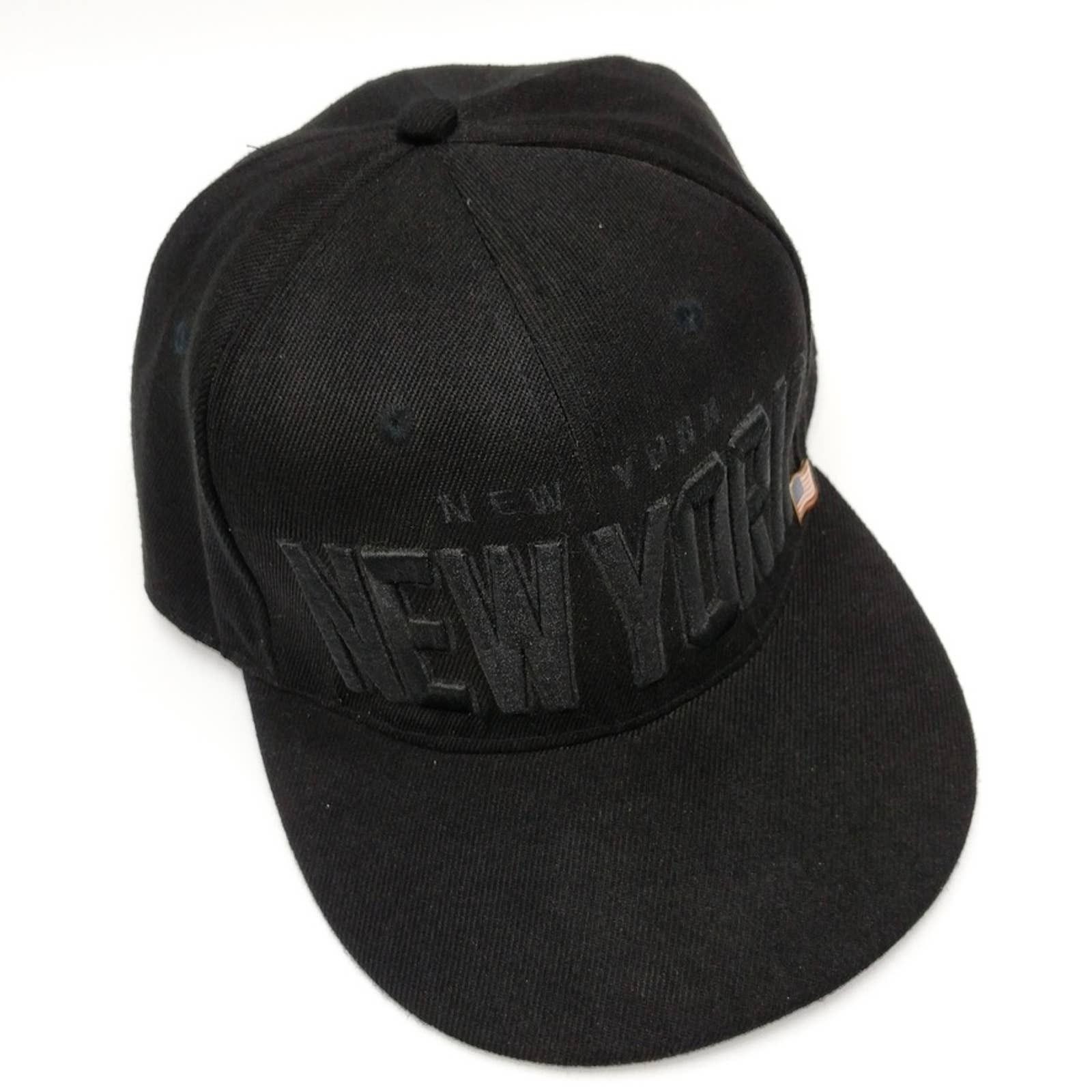Other New York Snapback Trucker Hat 3D Embroidered USA Flag Pin Size ONE SIZE - 4 Thumbnail