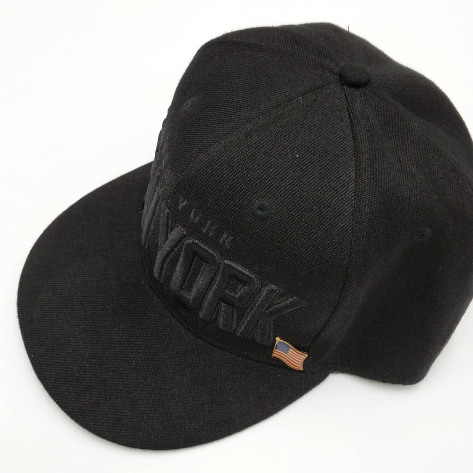 Other New York Snapback Trucker Hat 3D Embroidered USA Flag Pin Size ONE SIZE - 3 Thumbnail