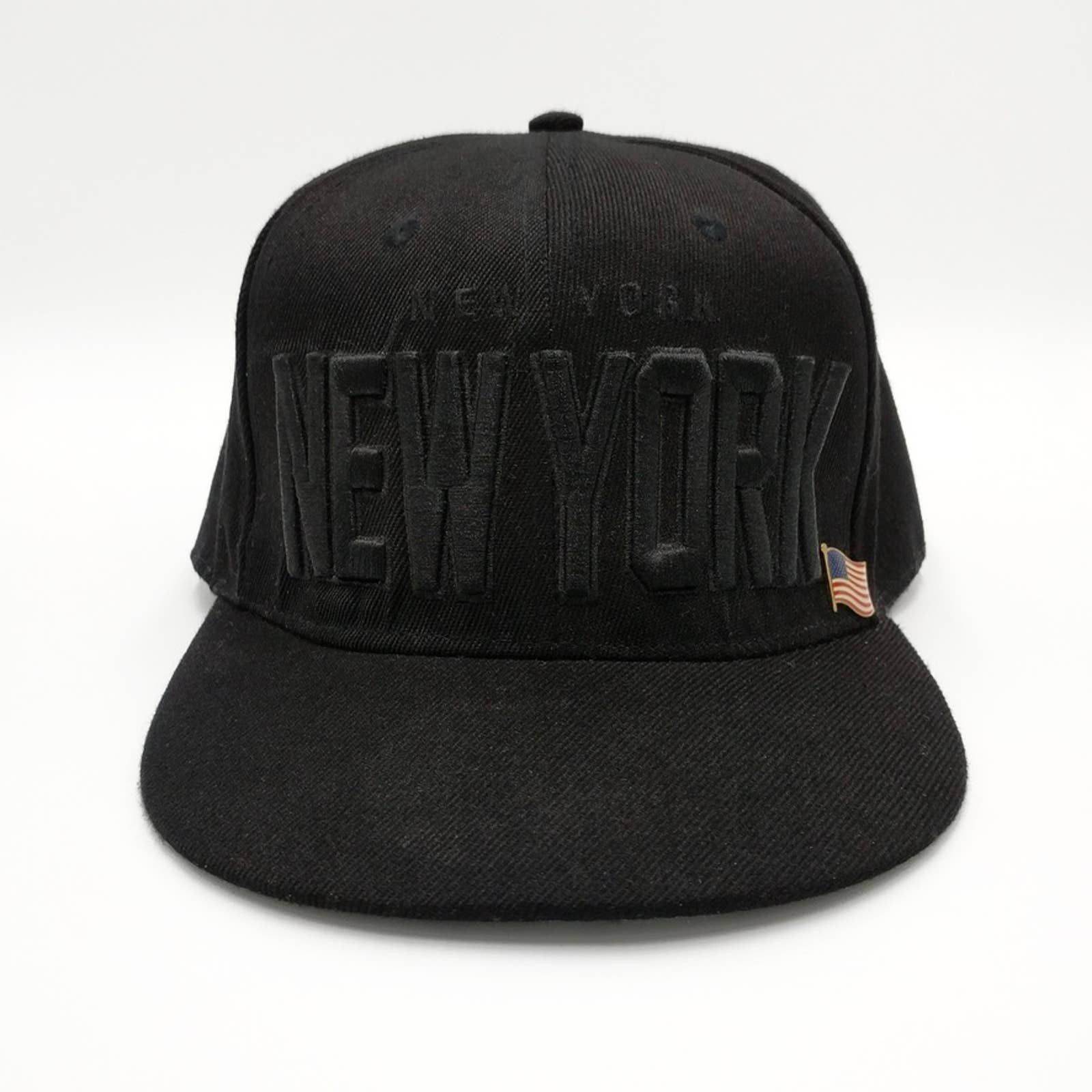 Other New York Snapback Trucker Hat 3D Embroidered USA Flag Pin Size ONE SIZE - 1 Thumbnail