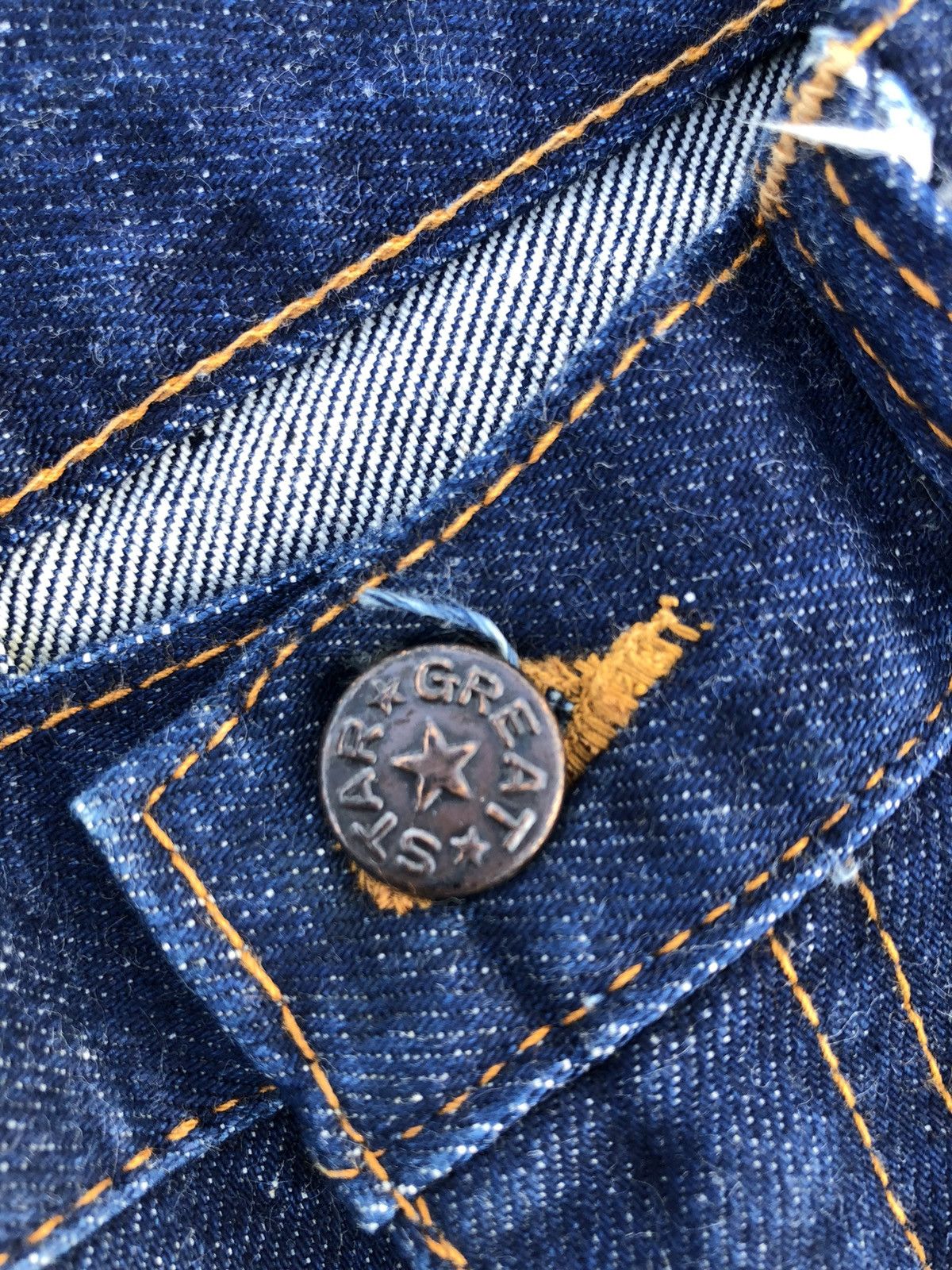 Vintage Vintage 70s BIG - AISHIN Hippie Flare Rare Jean Size US 32 / EU 48 - 6 Thumbnail