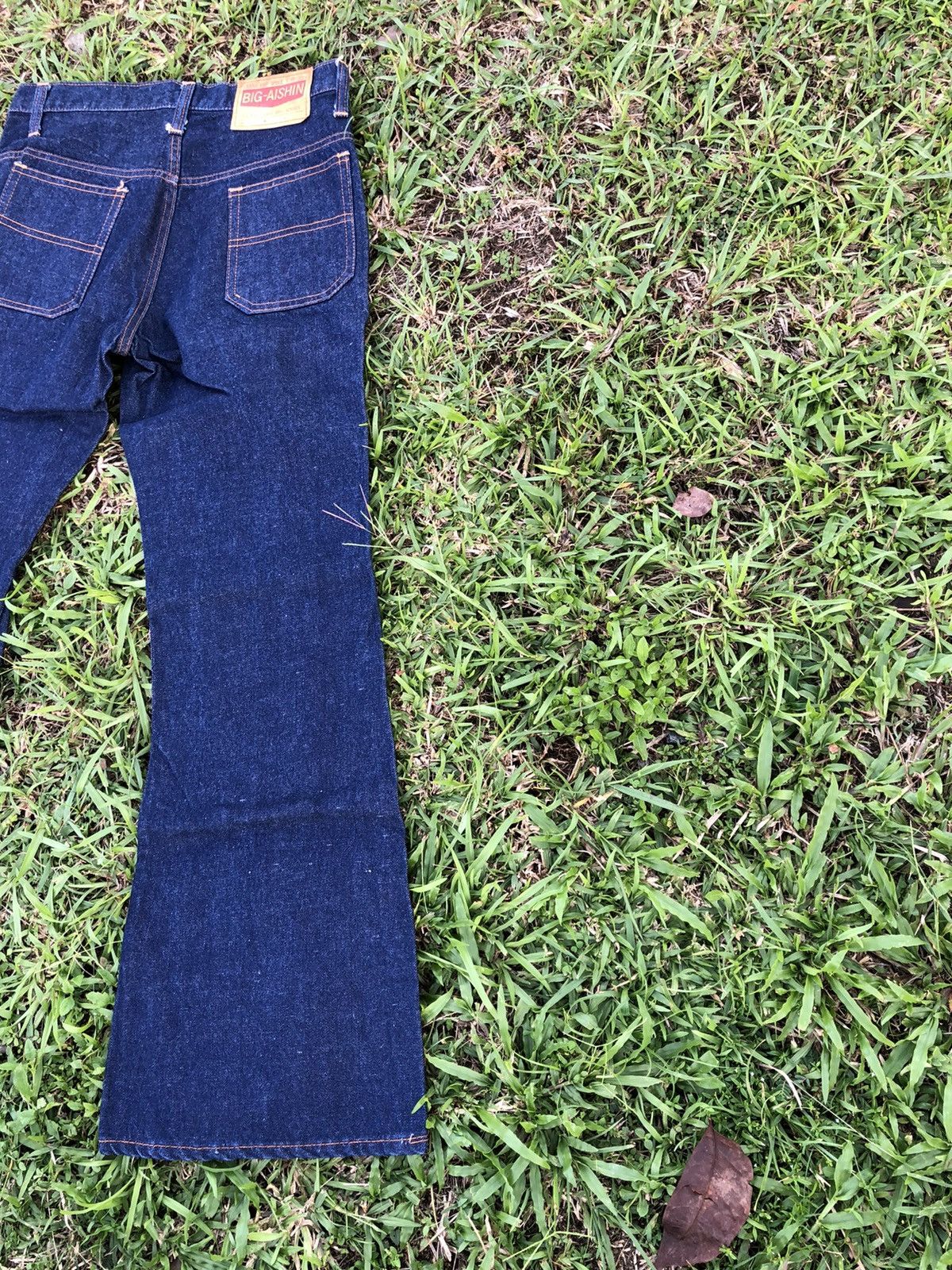 Vintage Vintage 70s BIG - AISHIN Hippie Flare Rare Jean Size US 32 / EU 48 - 9 Thumbnail