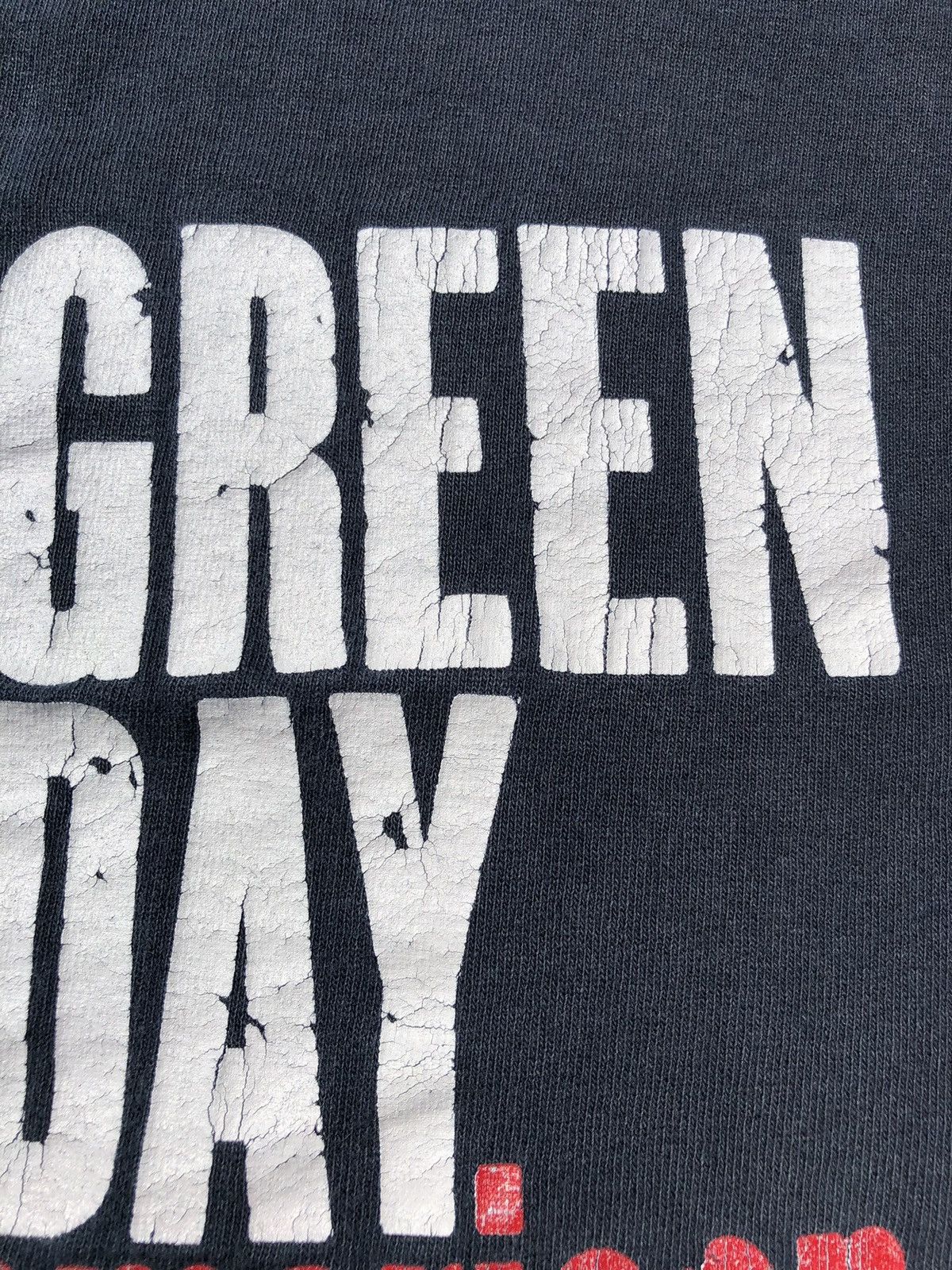 Band Tees Vintage 2004 Green Day American Idiot Faded Tee (Sum 41) Size US S / EU 44-46 / 1 - 3 Thumbnail