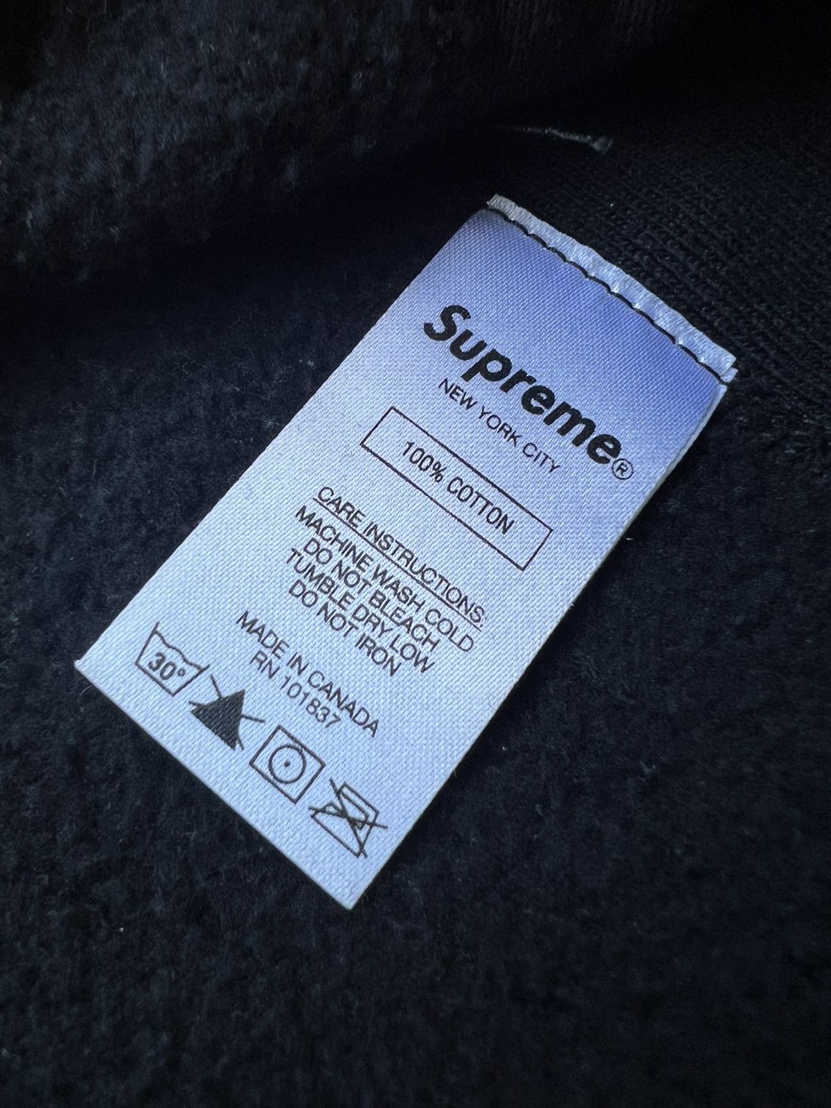 Supreme Classic Script Hooded Sweatshirt FALL WINTER 18 Size US M / EU 48-50 / 2 - 4 Thumbnail