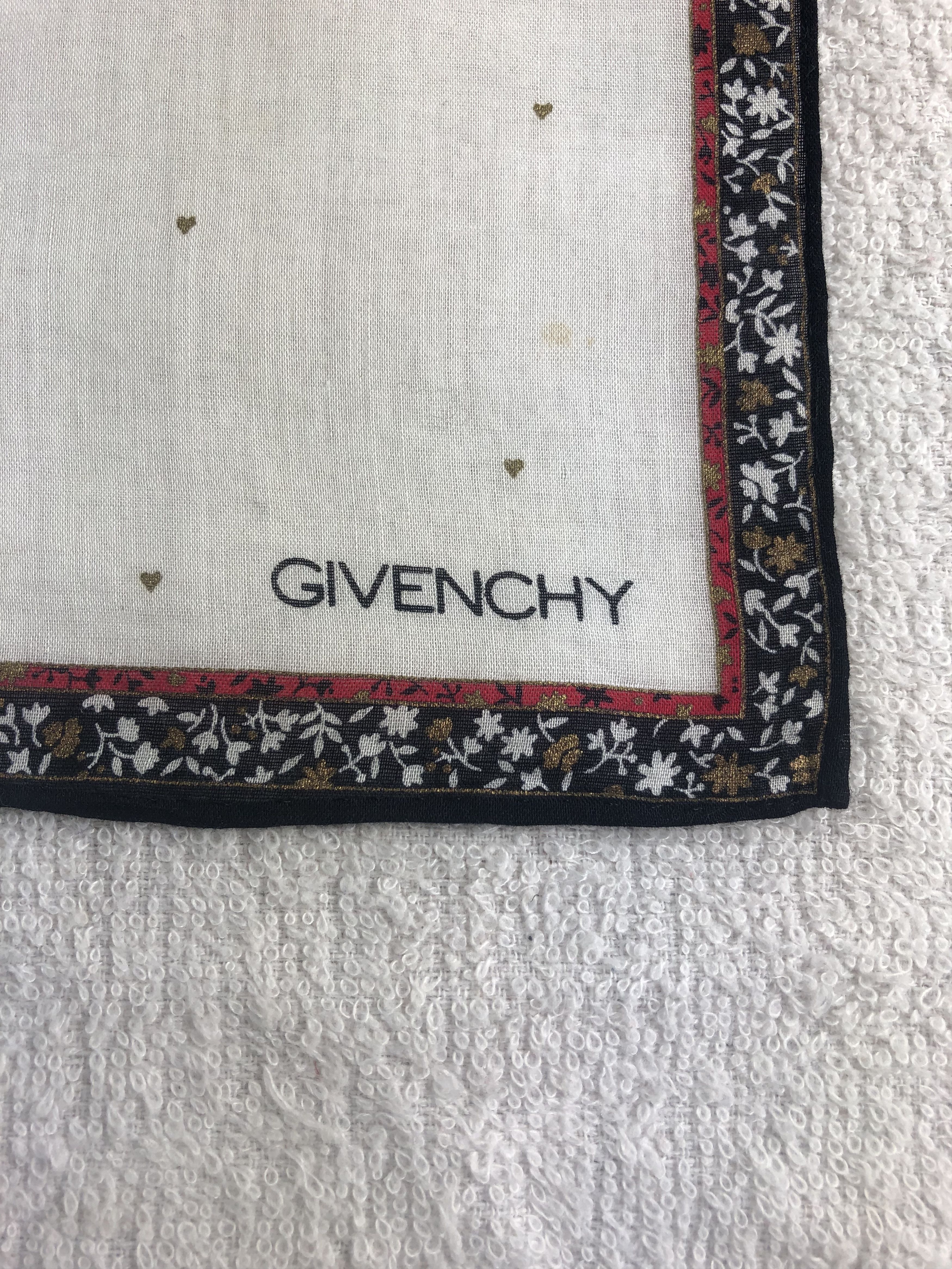 Vintage Christian Dior Handkerchief / Bandana / Neckerchief C090 Size ONE SIZE - 5 Thumbnail