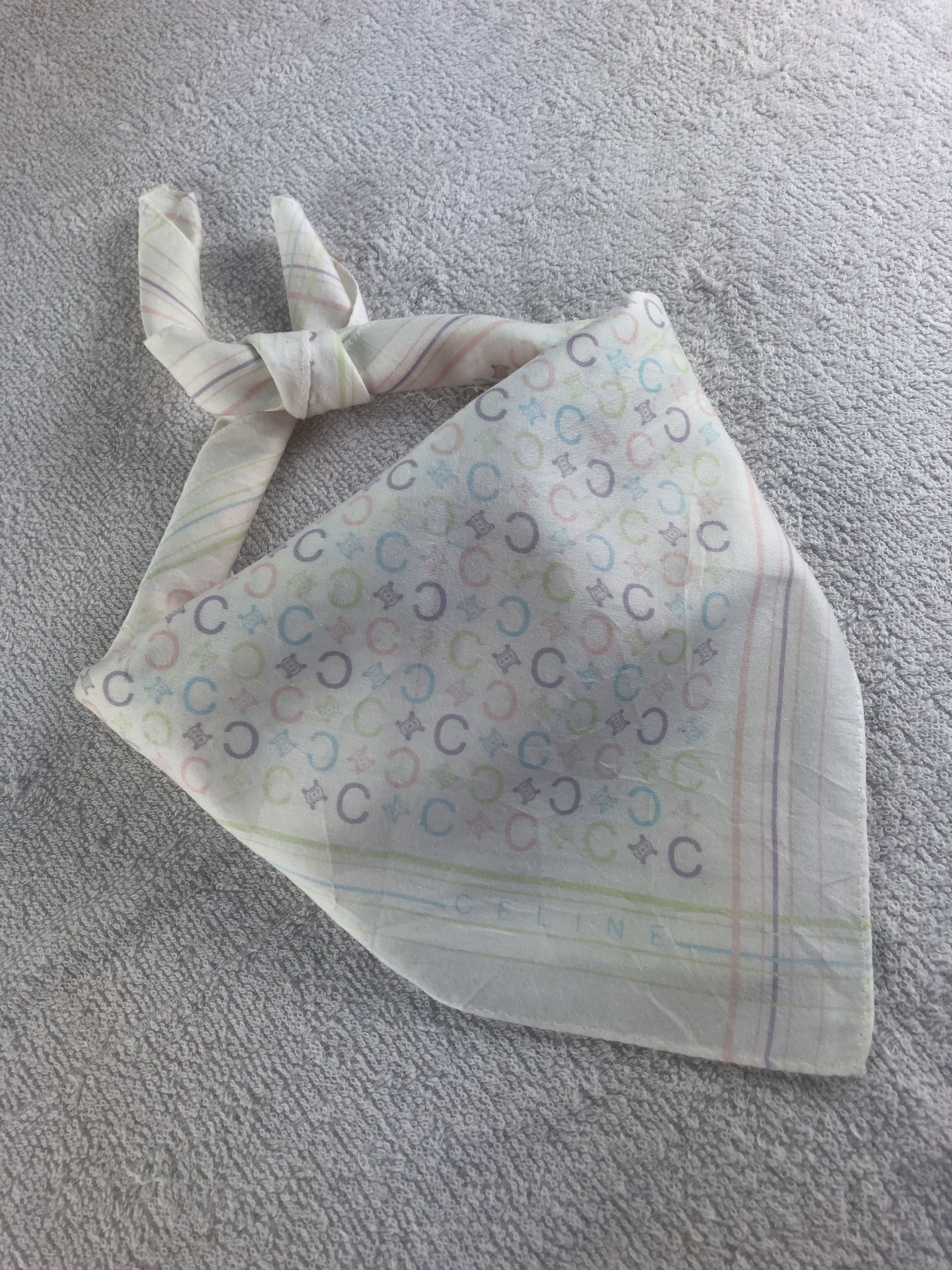 Celine Celine Handkerchief / Bandana / Neckerchief C088 Size ONE SIZE - 2 Thumbnail