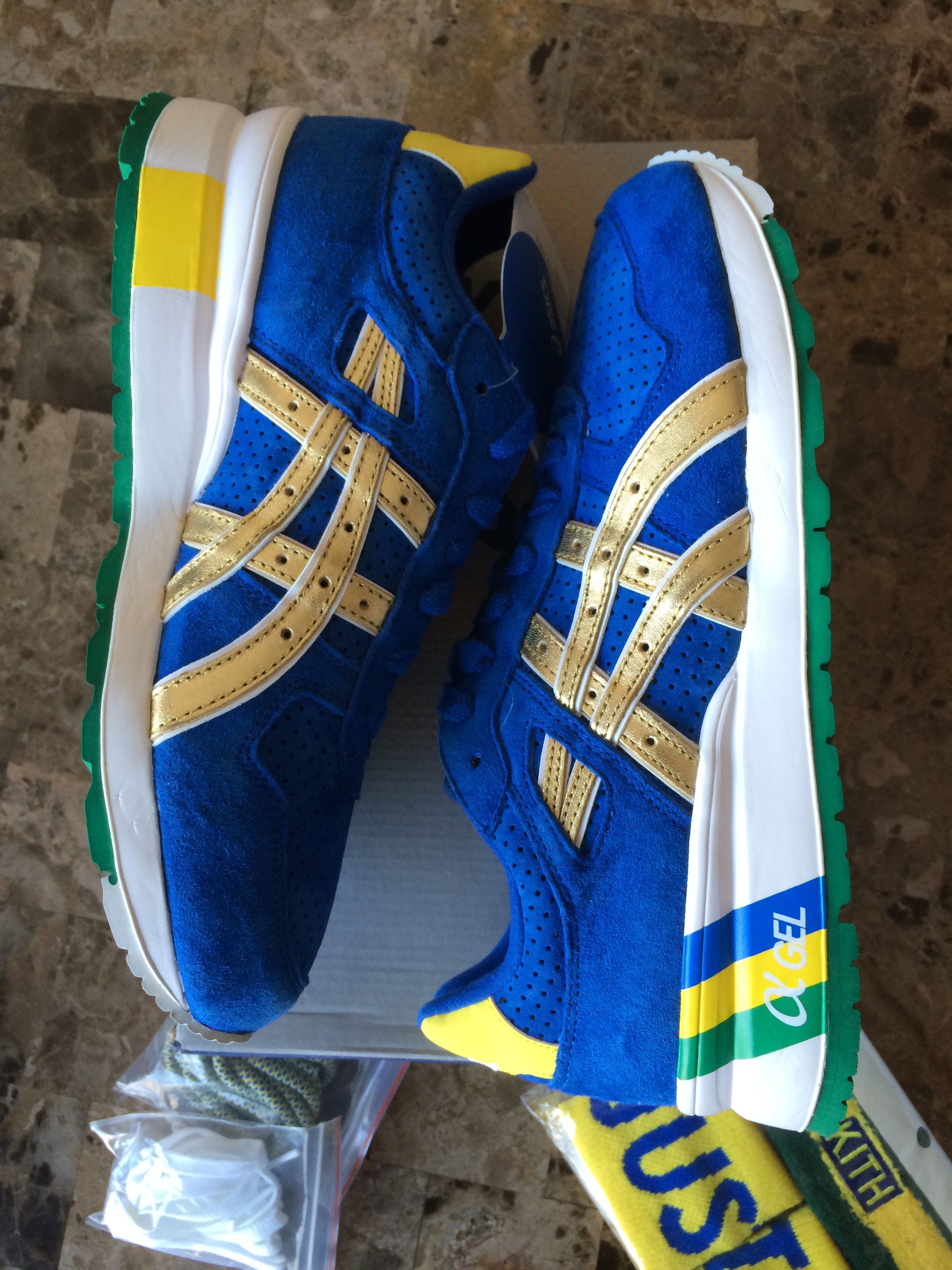Kith Ronnie fieg Asics Brazil KFE Size US 8 / EU 41 - 2 Thumbnail