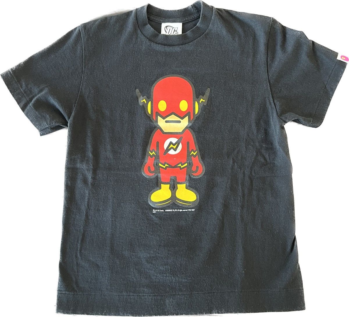 image of Bape X Dc The Flash Tee in Black, Women's (Size Small)