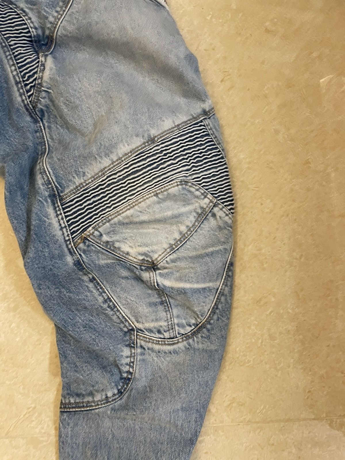 Ben Taverniti Unravel Project Biker denim pants Size US 32 / EU 48 - 4 Thumbnail